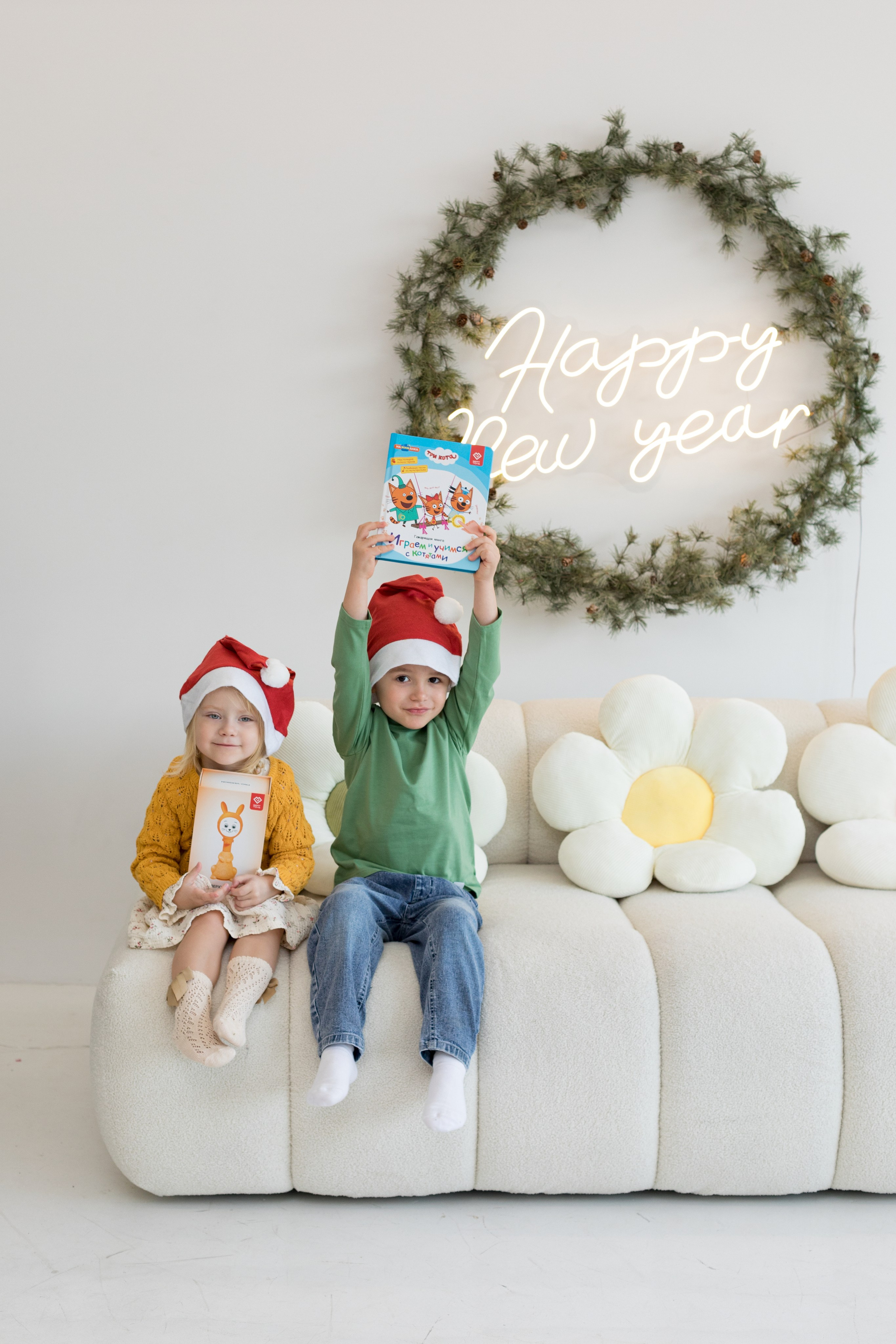 Новогодняя фотосессия для детского бренда. Детский и контент фотограф Надя Волкова Санкт-Петербург