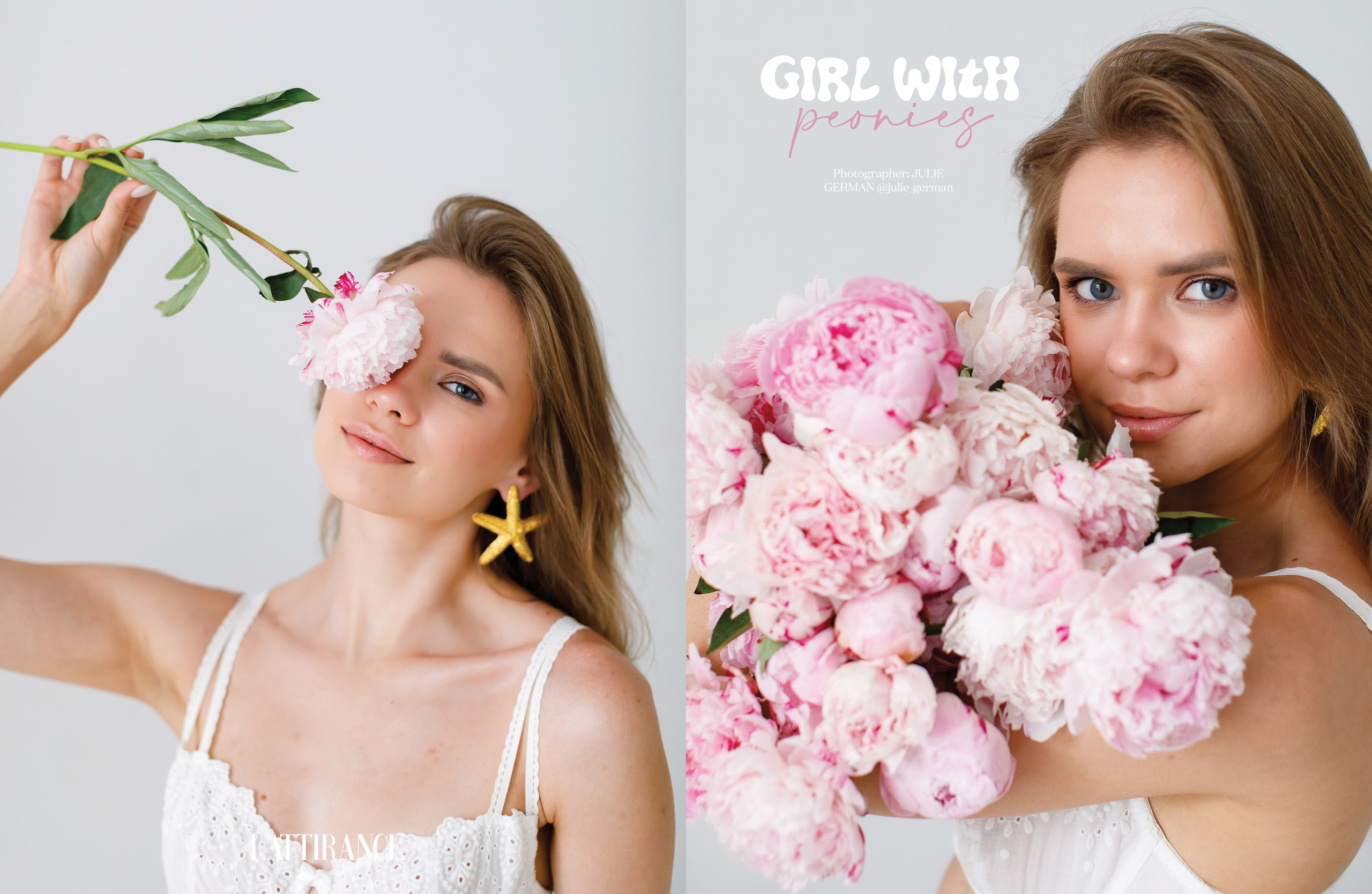 Публикация в журнале L'ATTIRANCE. Портретный и семейный фотограф Юлия Герман