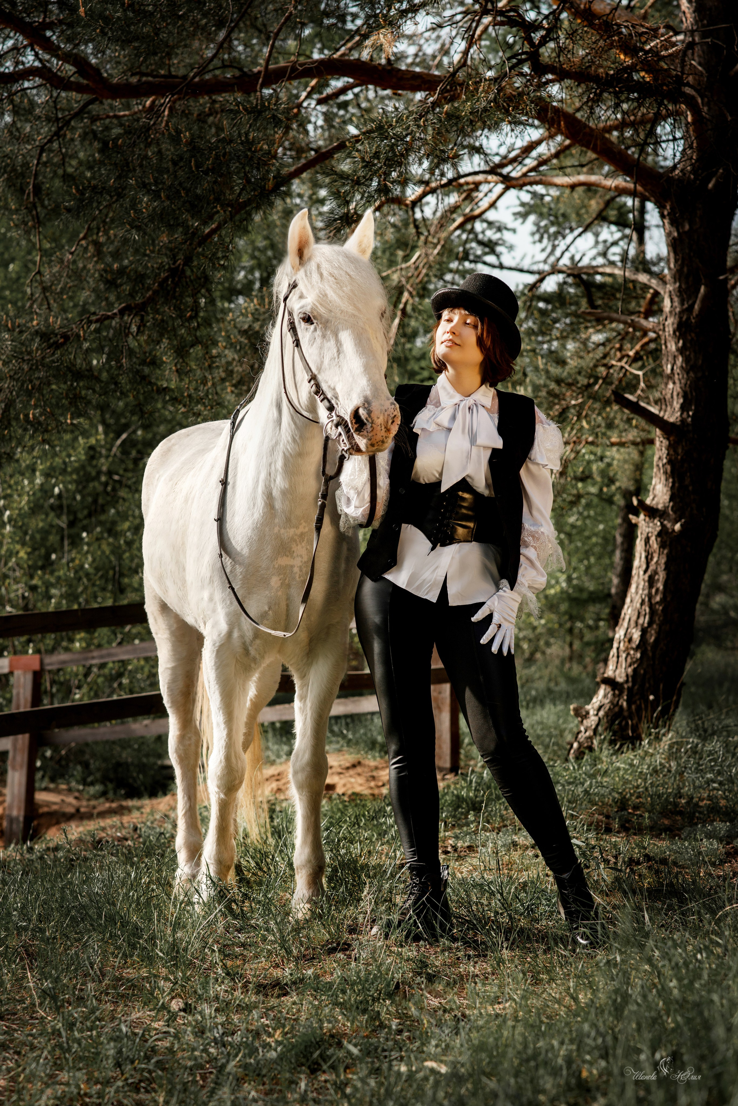 Вестислава и Чингиз. Конный фотограф в Саратове Юлия Иванова