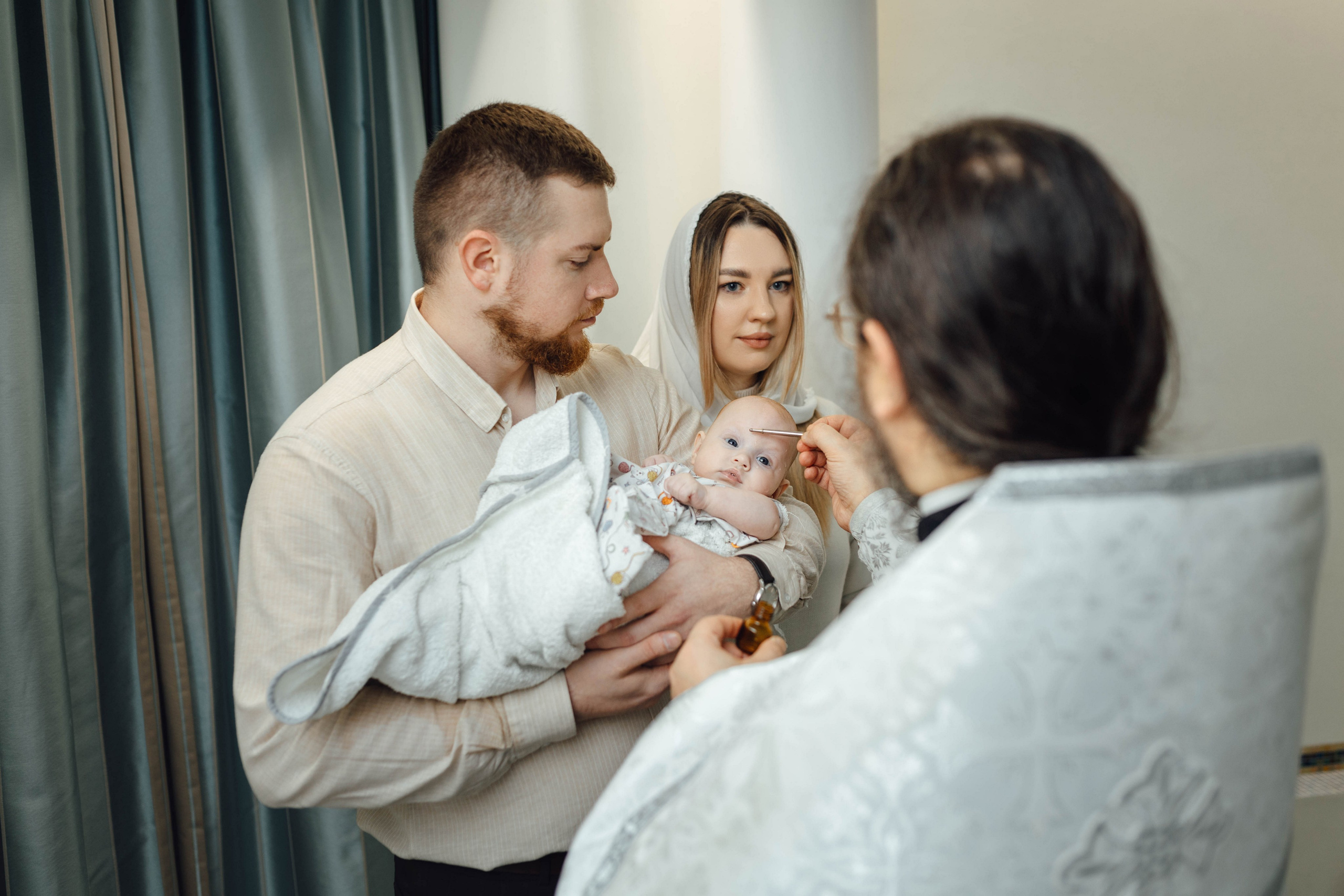 Крещение Эмилии, храм Святой Троицы, ноябрь 25