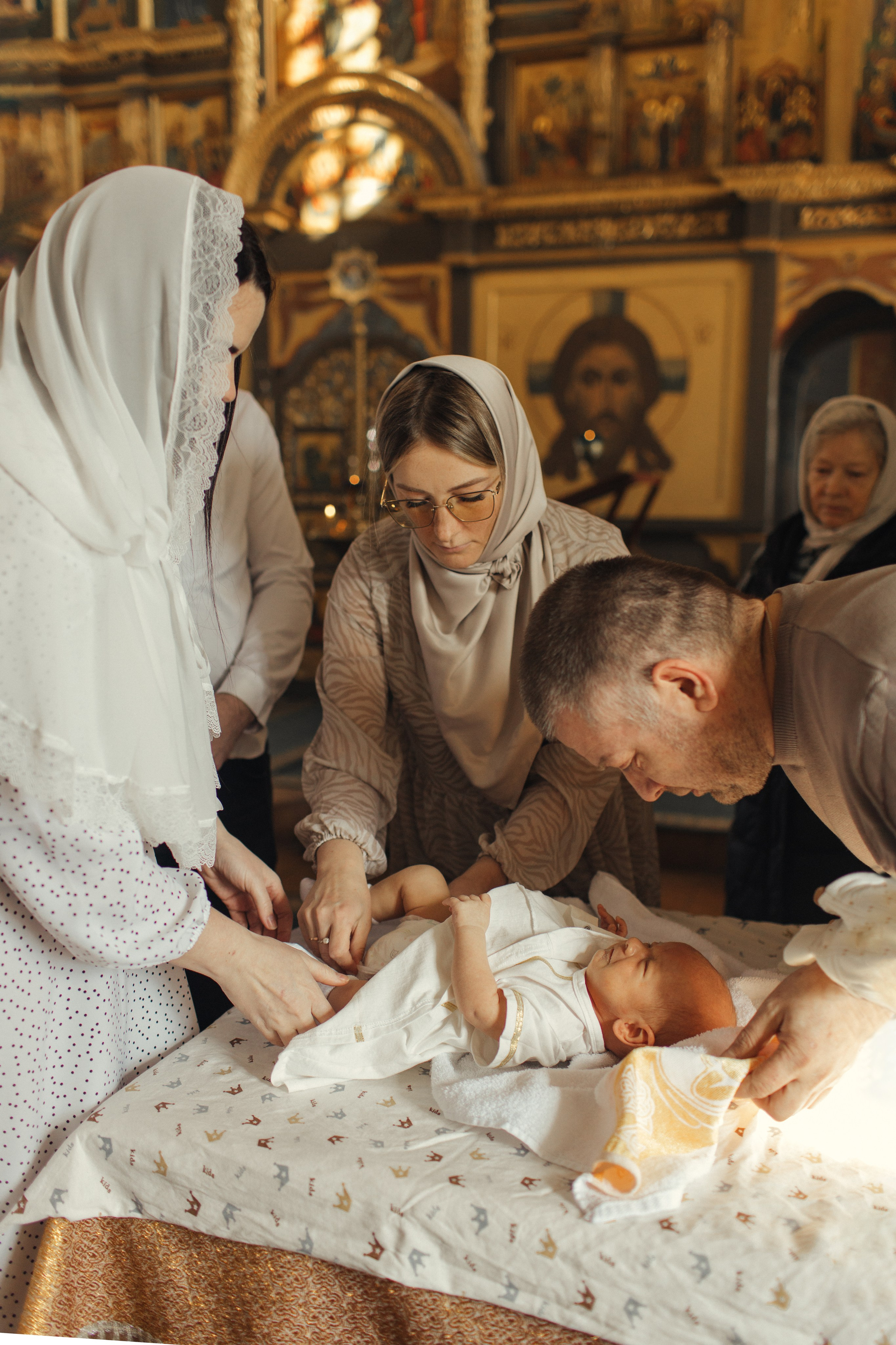 Крещение Льва, Благовещенская церковь в Прусово. Главная