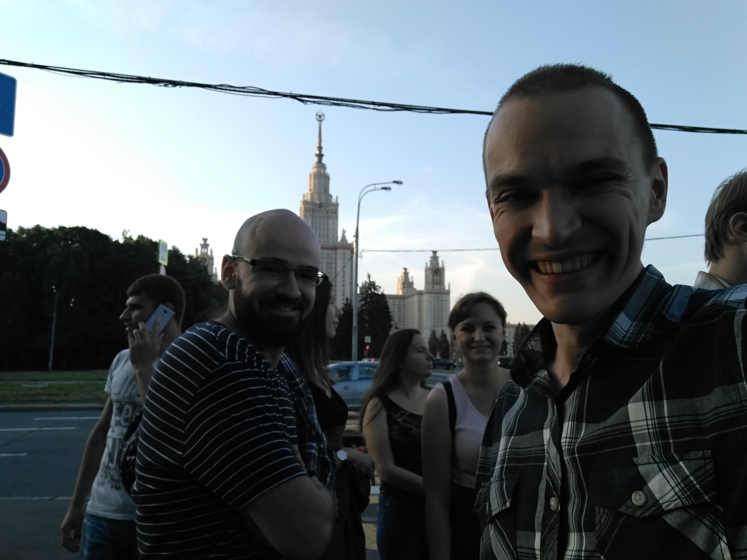 Прогулка на Воробьевых горах | 25.07.2017. Галерея Фантим