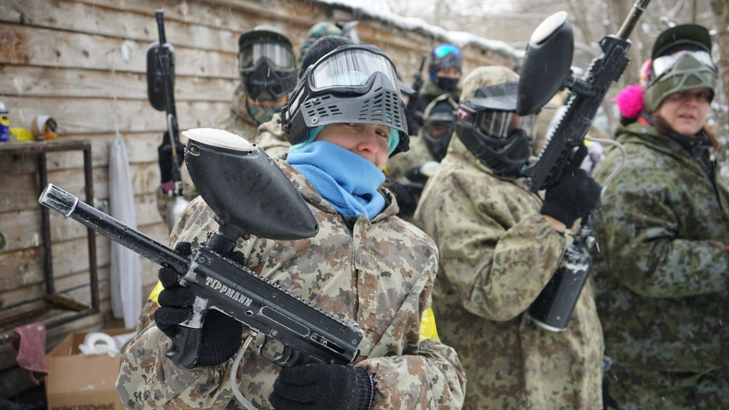 Пейнтбол + шашлыки | 21.02.2021. Галерея Фантим