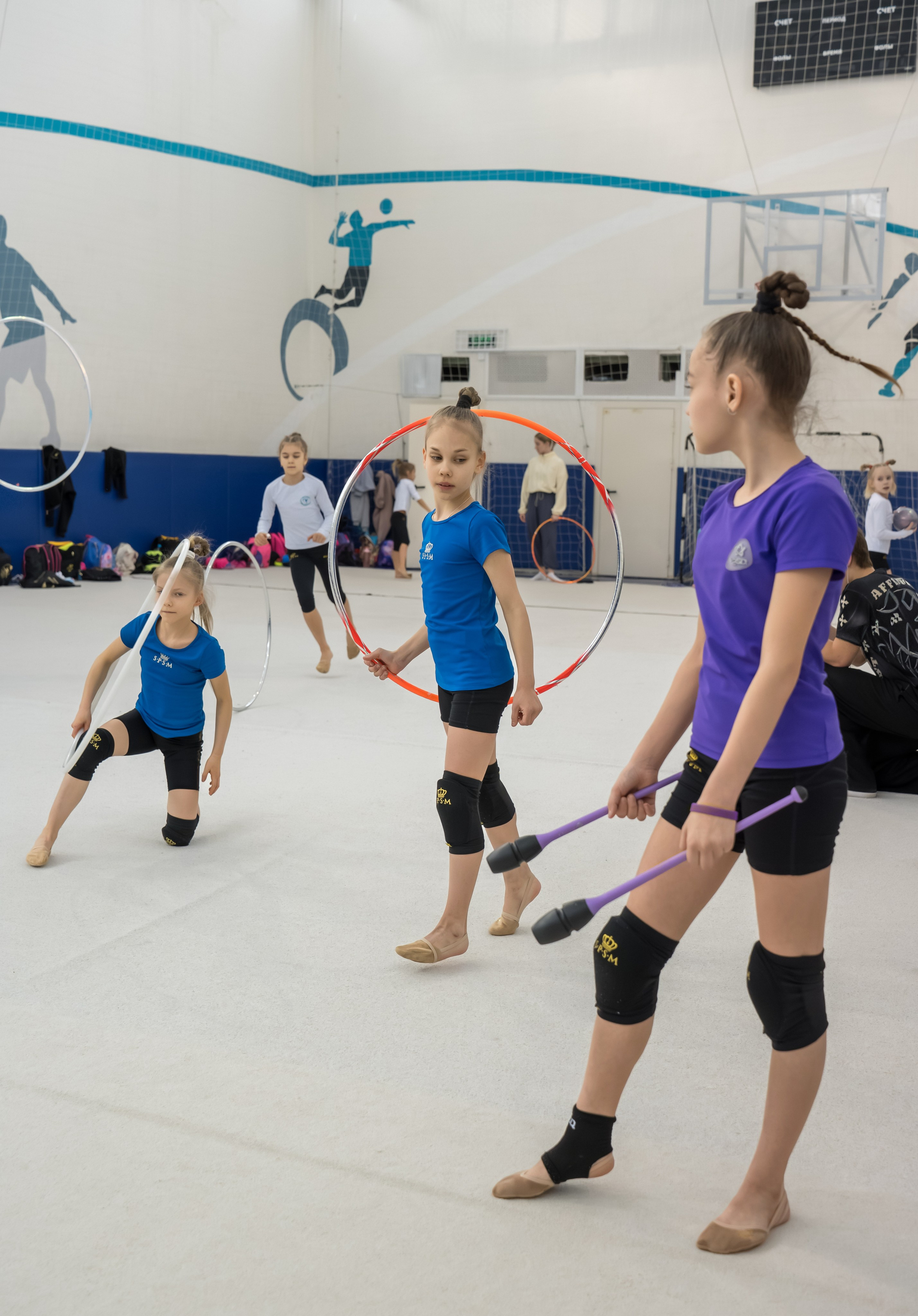 Тренировочный процесс. Художественная гимнастика. Фотограф в Москве