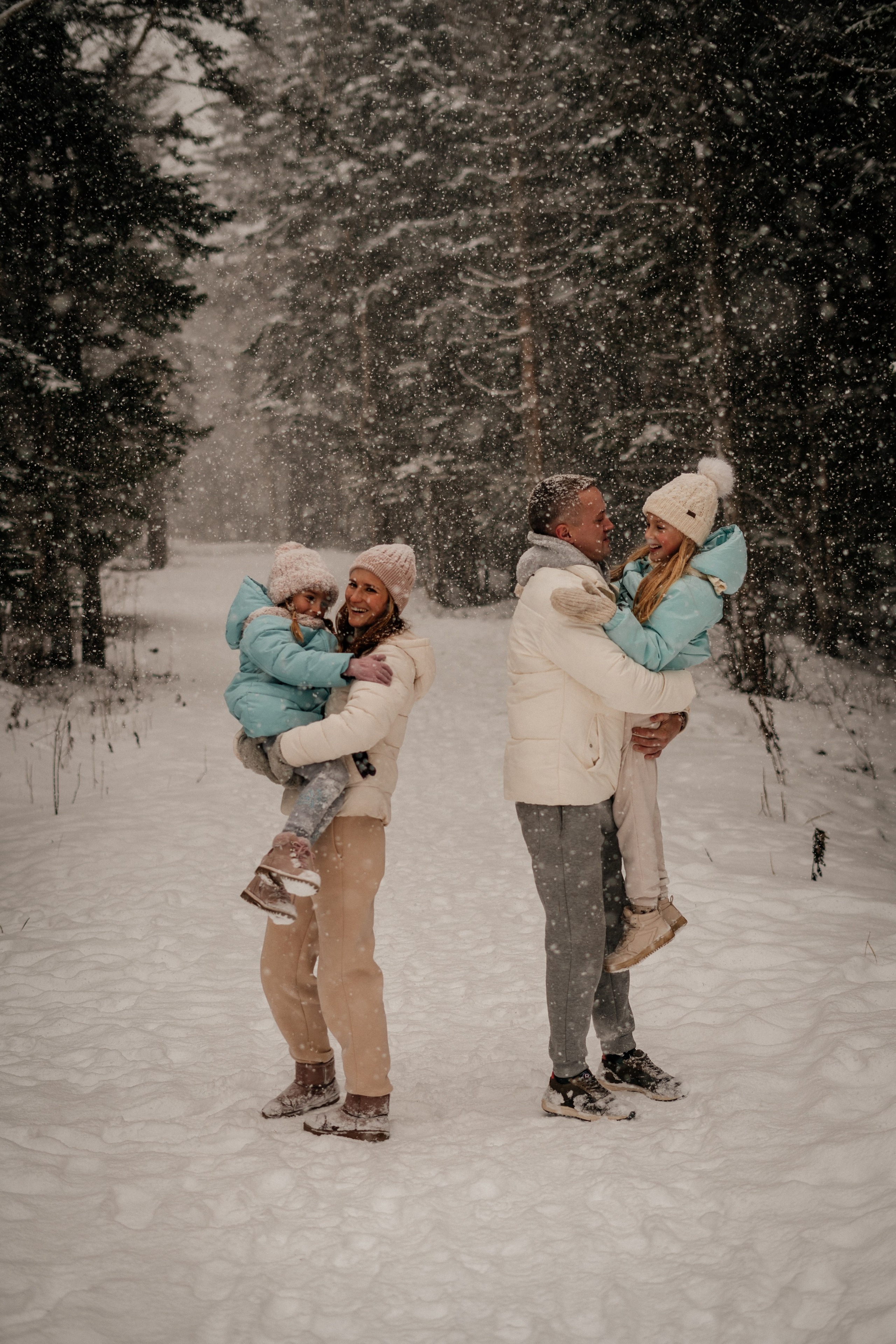 Зимняя семейная фотосессия сахалин. Фотограф сахалин