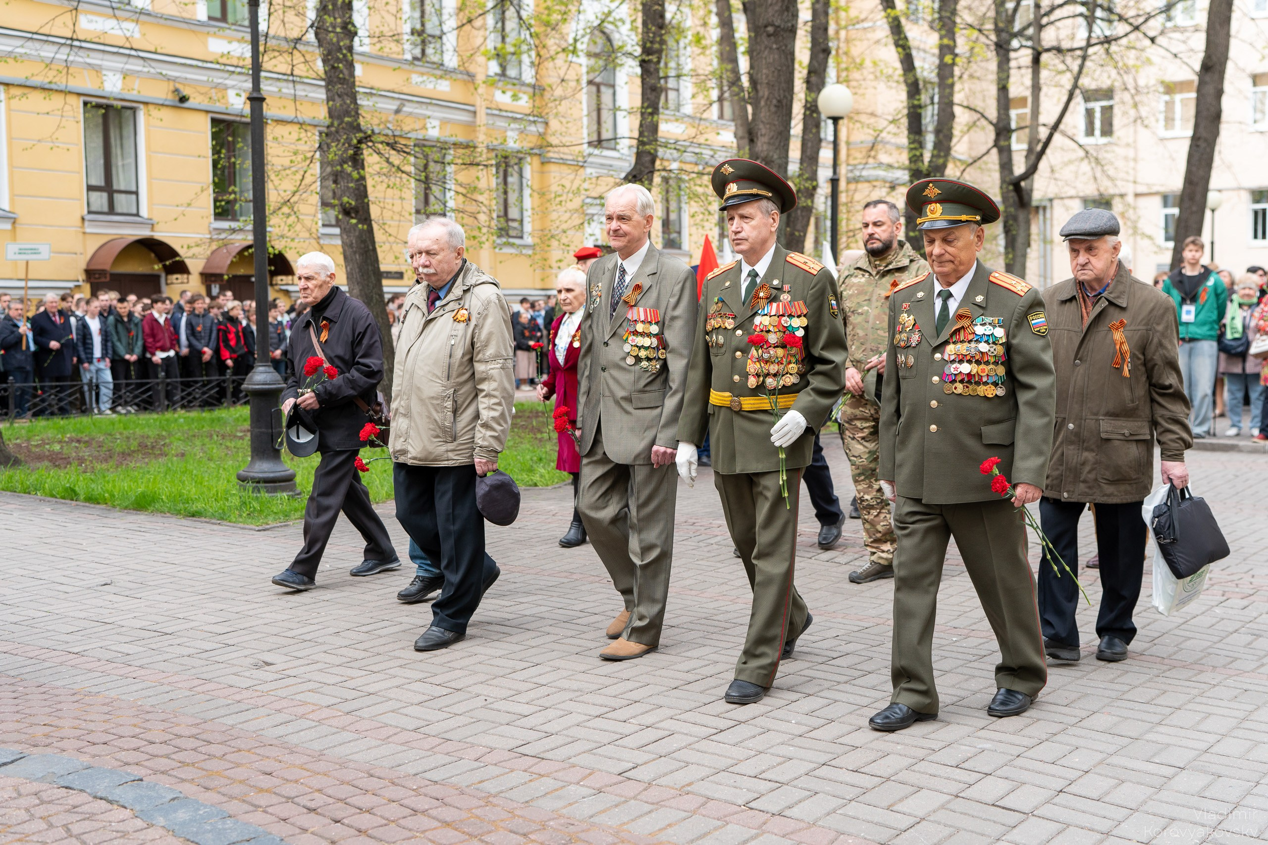Мероприятия ко Дню Победы. Фотограф Владимир Коровяковский