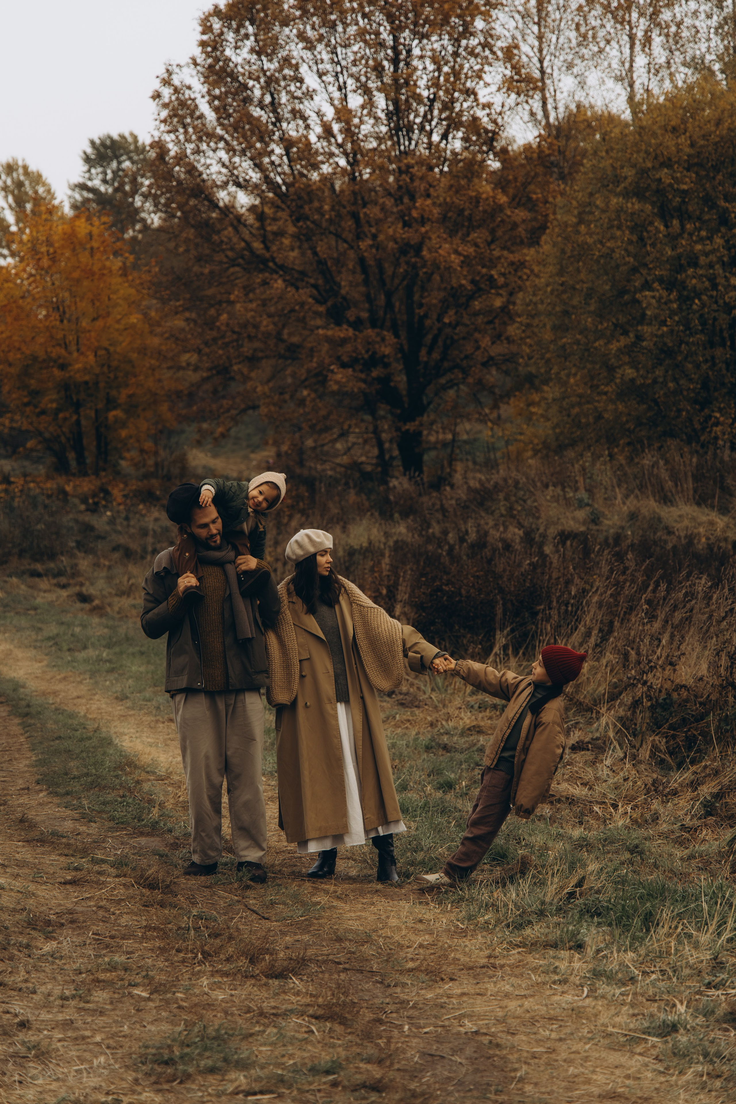 Теплая осенняя история. Семейный фотограф в Москве Лоншакова Кристина