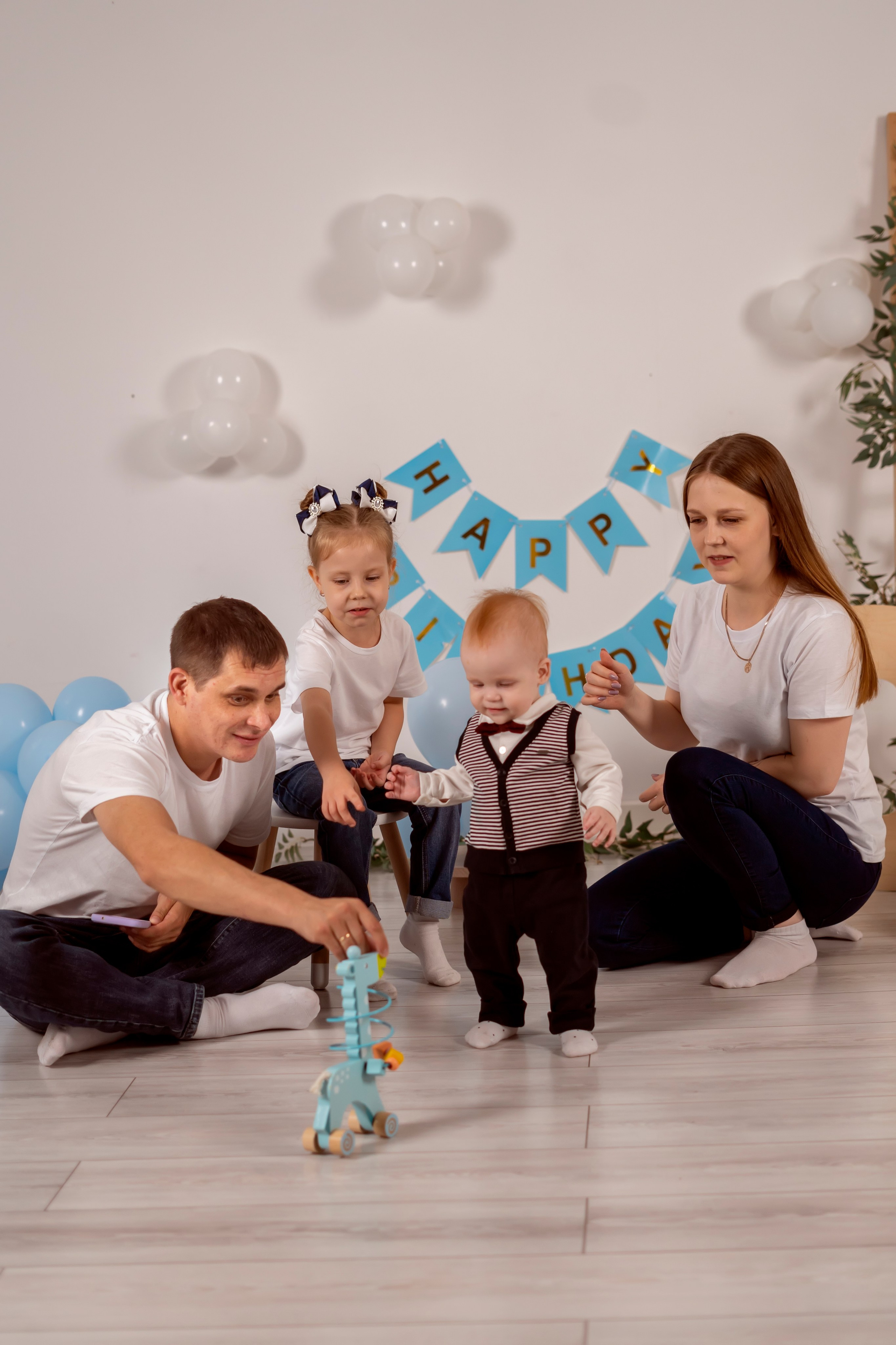 Годовасие в LettLoft. Семейный и детский фотограф в Хабаровске Анна Гриневич