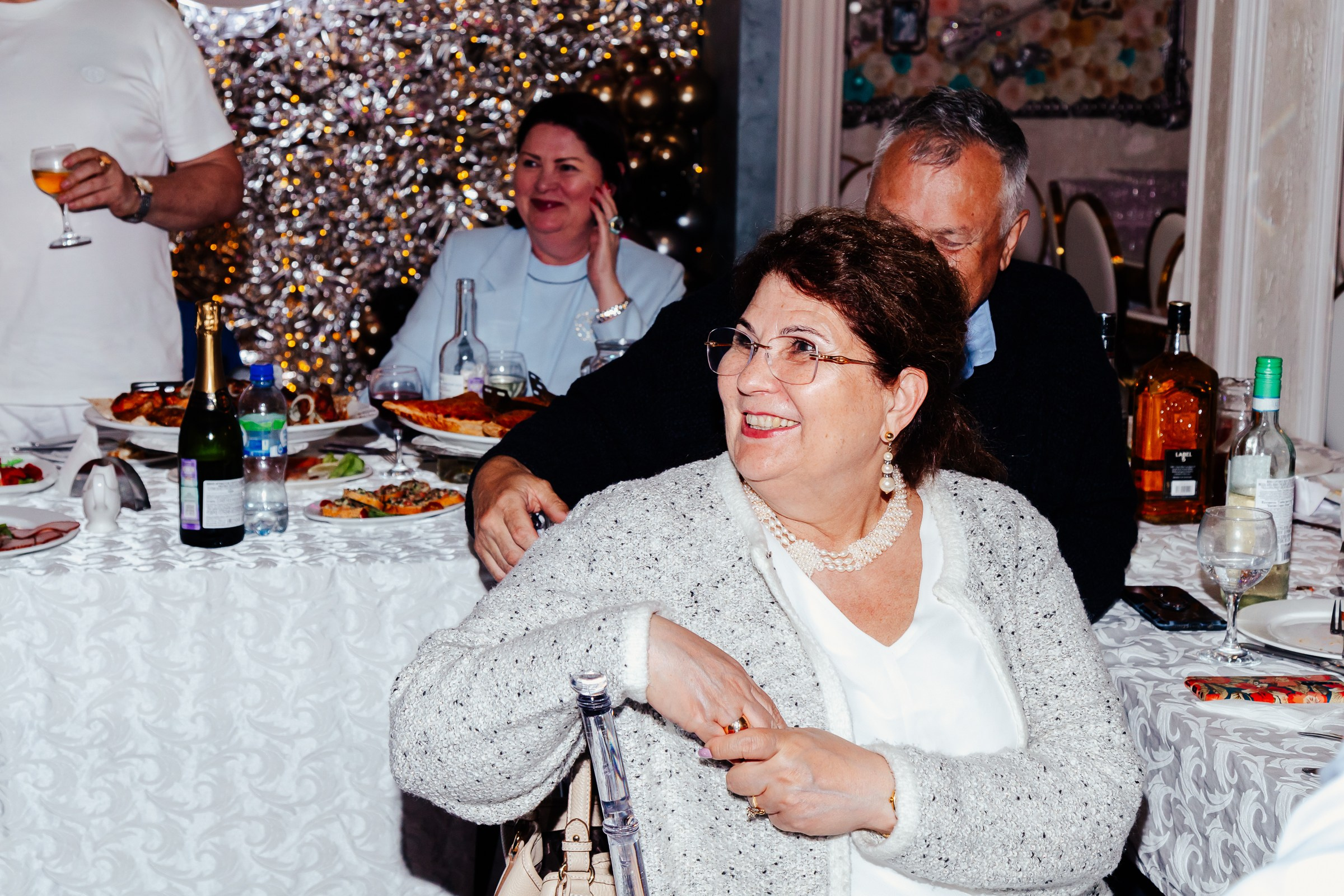 Семейная вечеринка на юбилее. Репортажный и семейный фотограф в Москве