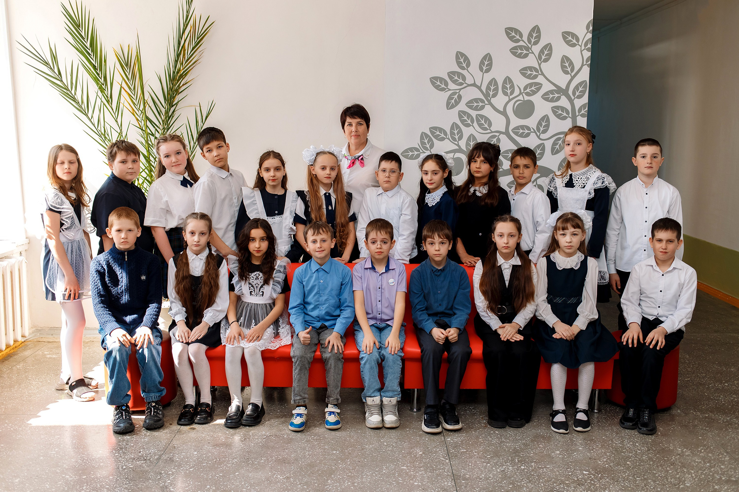 4 класс с. Барабаш. Фотограф Любовь Корниенко, Примоский край