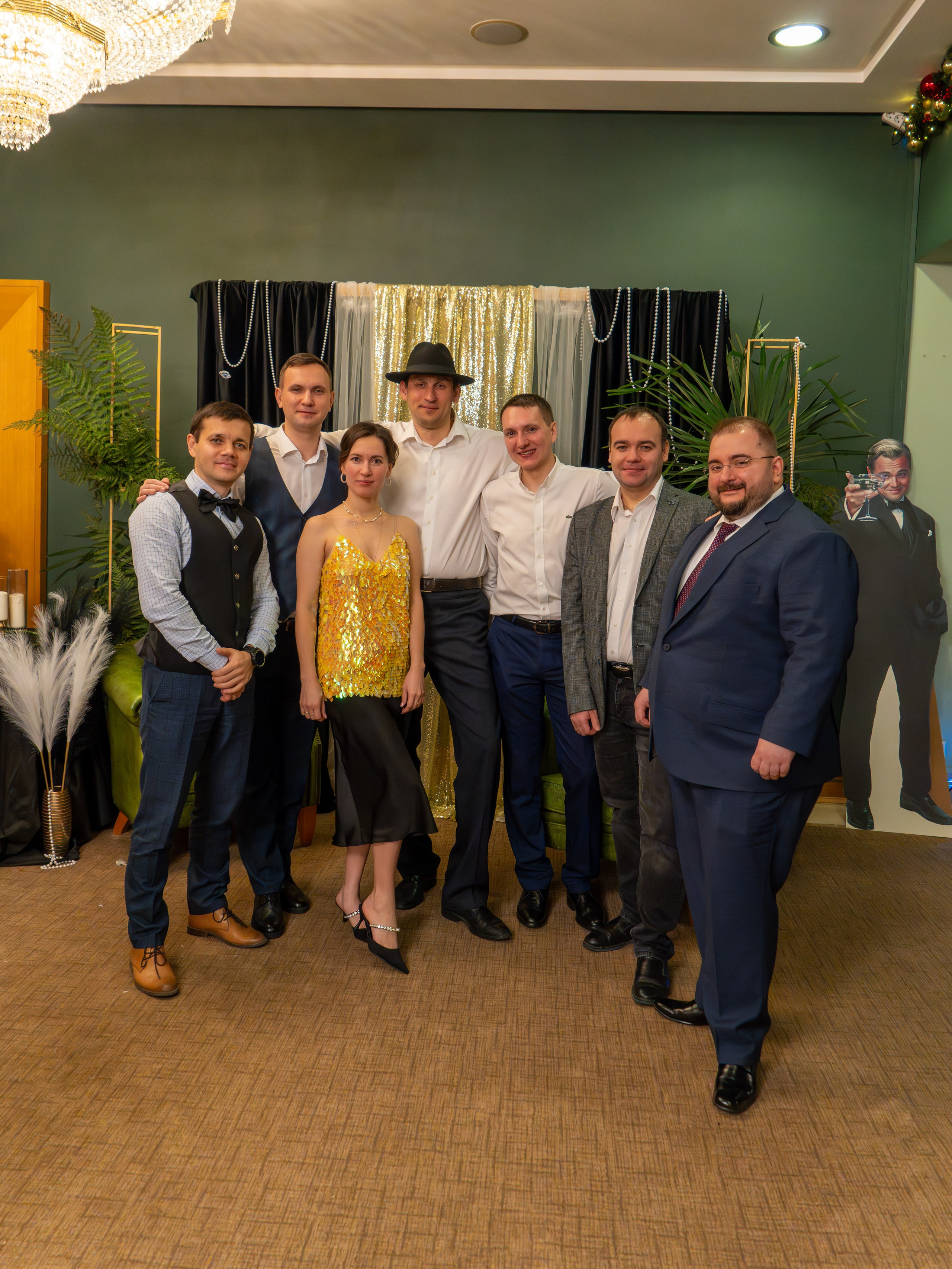 Новый год в стиле Great Gatsby. Репортажный фотограф в Красной Поляне и Сочи Павлюченко Екатерина