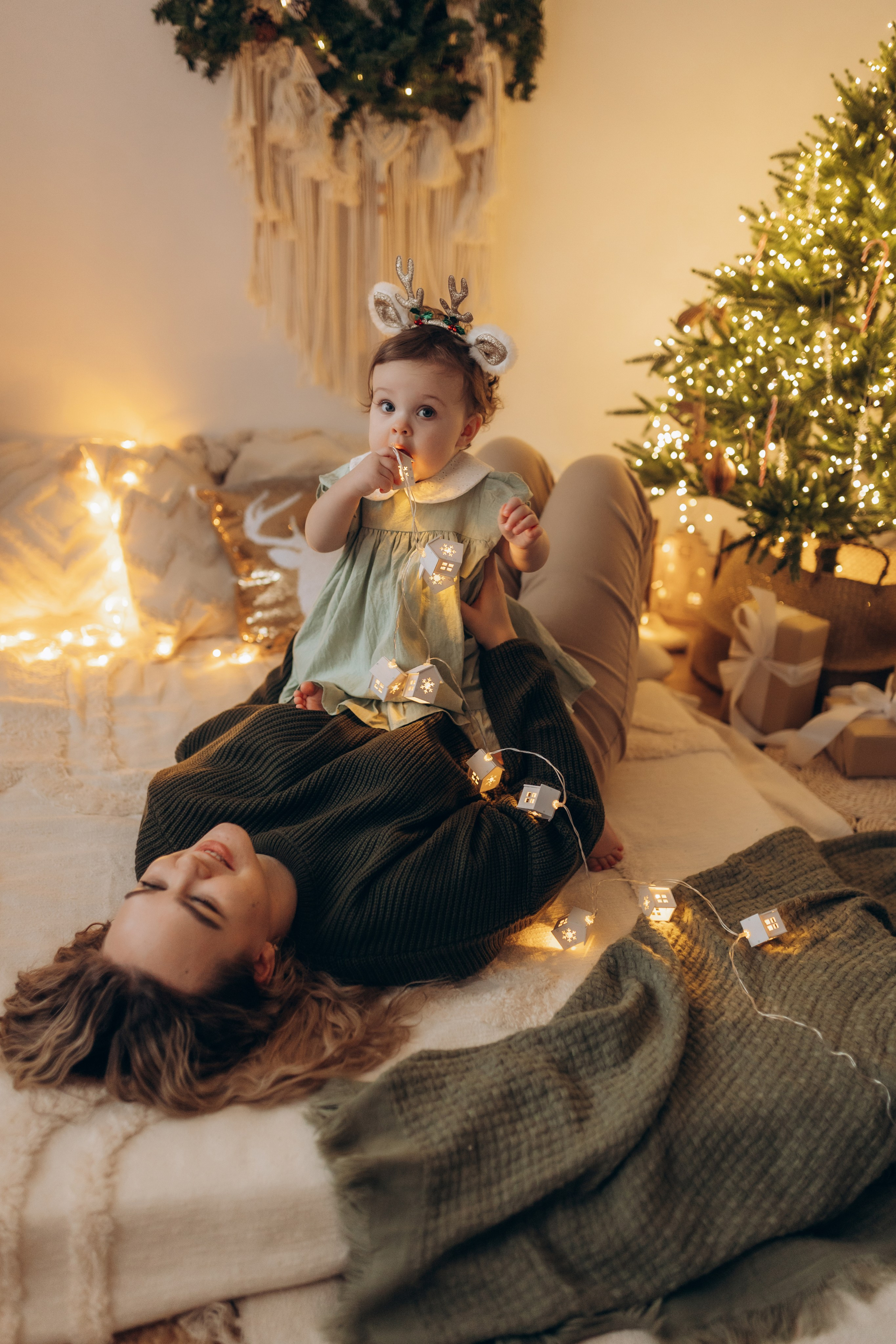 Новый год 24/25. Фотограф новорожденных Серпухов, Протвино, Москва I Марина Бурмистрова