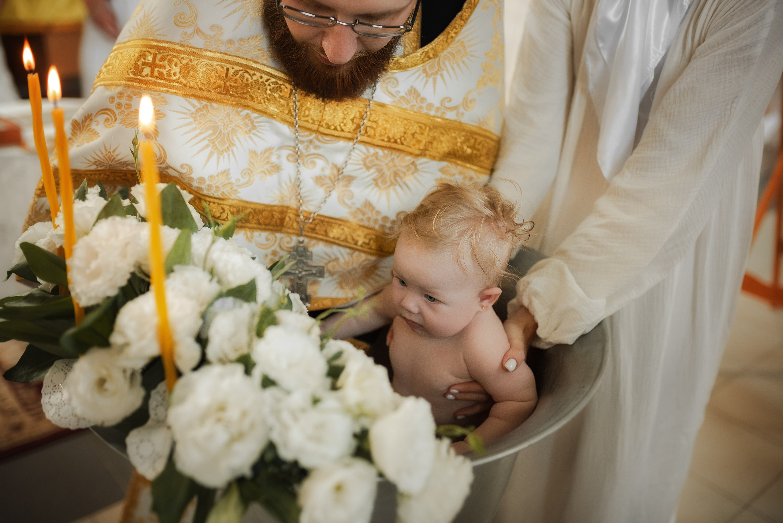 Таинство Крещения. Профессиональный семейный и церковный фотограф в Ростове-на-Дону