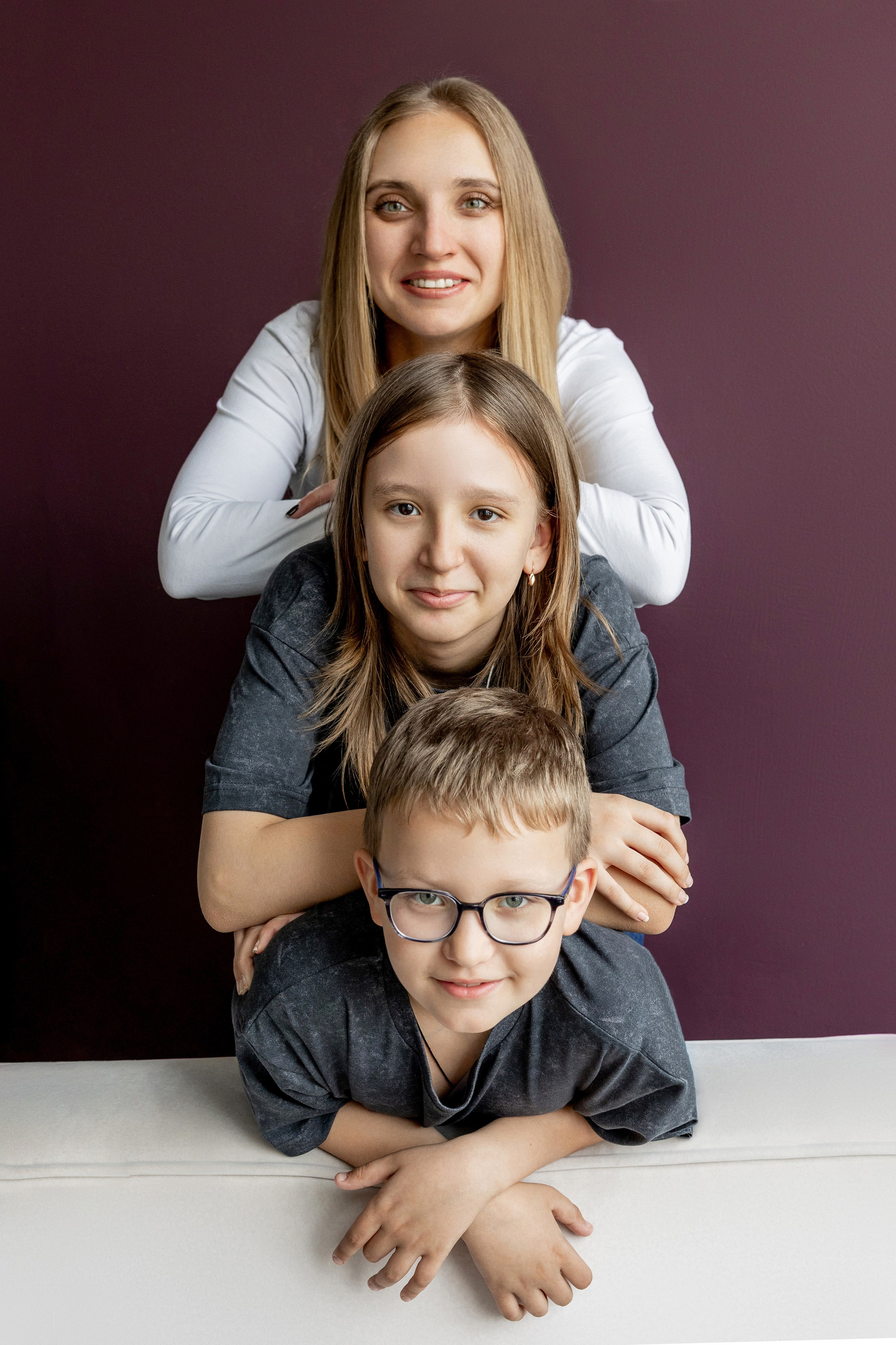 Мама и дети. Фотограф Екатерина Голицына