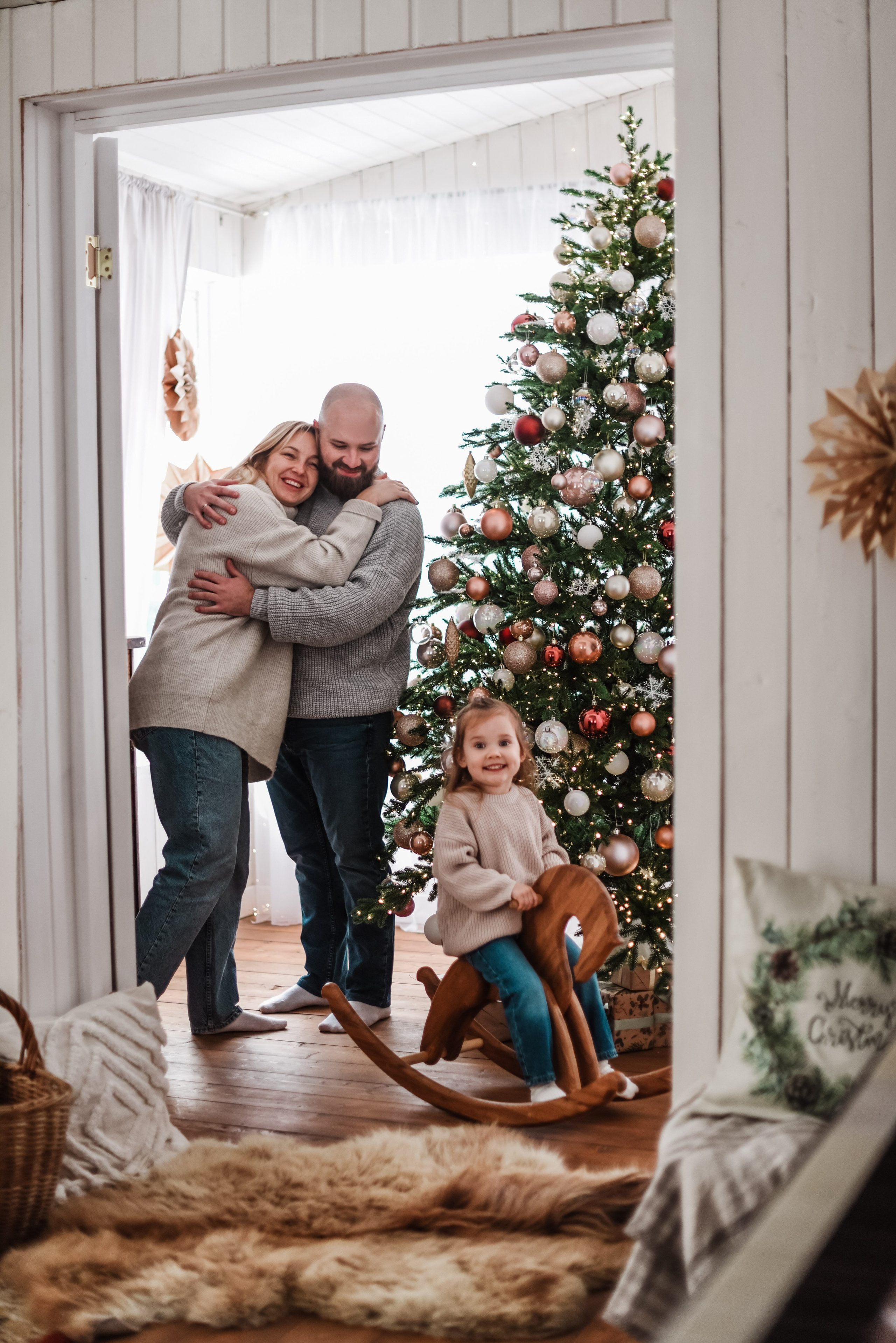 Семейная новогодняя. Семейный и детский фотограф во Фрязино, Ивантеевке и Щелково Матвеева
