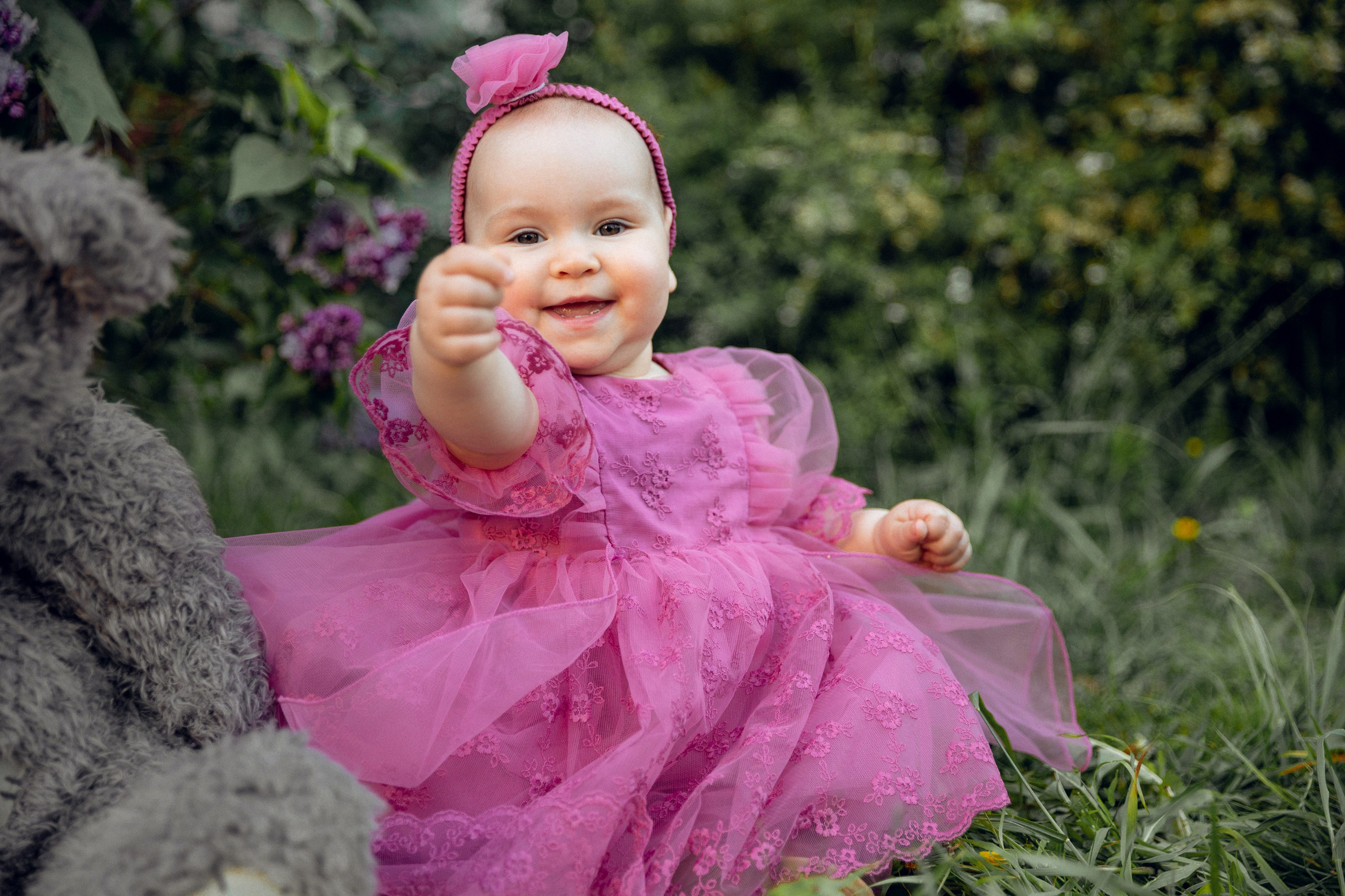 Полина 1 годик. Портретный и семейный фотограф в Москве Ирина Голубчина