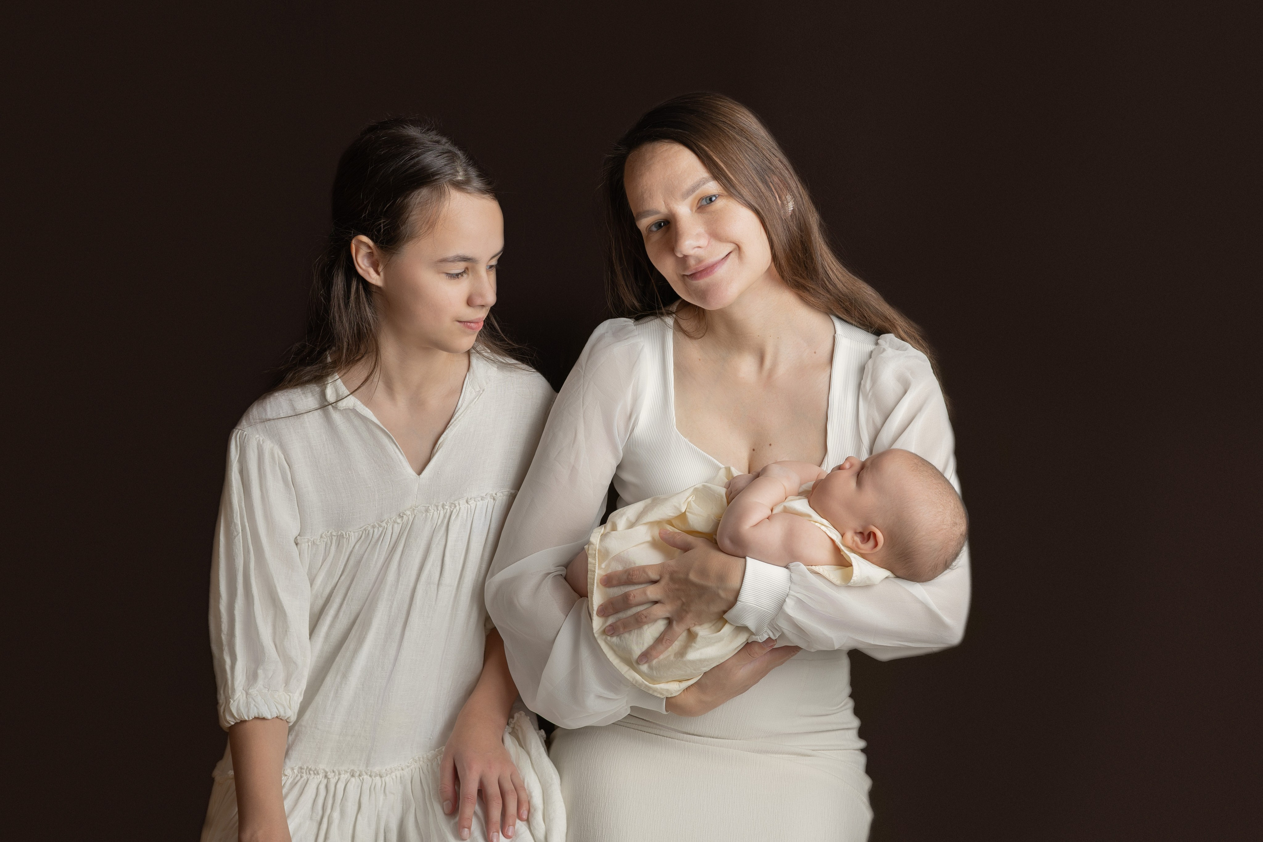 Семейные кадры темная тема. Фотограф новорожденных Матвеева Ольга Санкт-Петербург СПб Пушкин Шушары Славянка