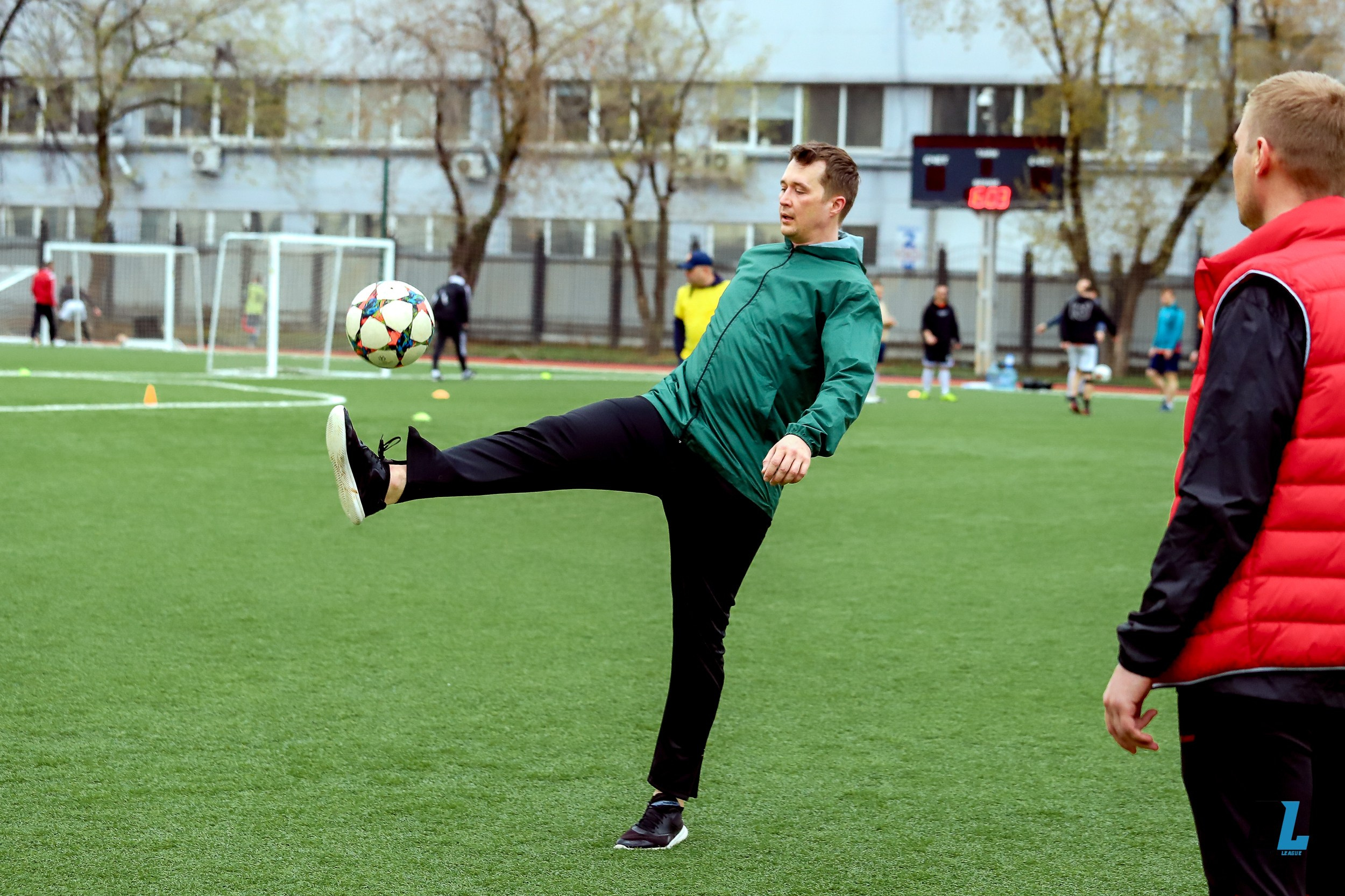 Футбол CL. Съемка в г. Екатеринбурге