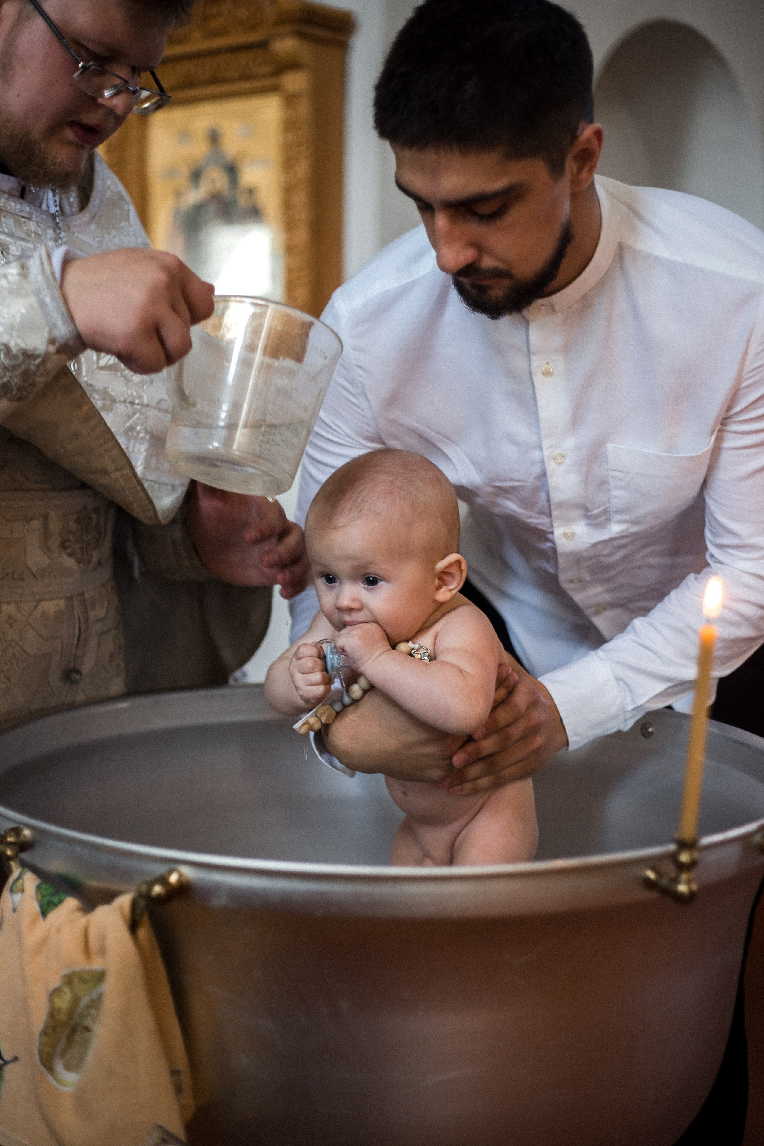 Таинство Крещения. Покровский Собор. Портретный, семейный, свадебный фотограф в Брянске Маргарита Василькова