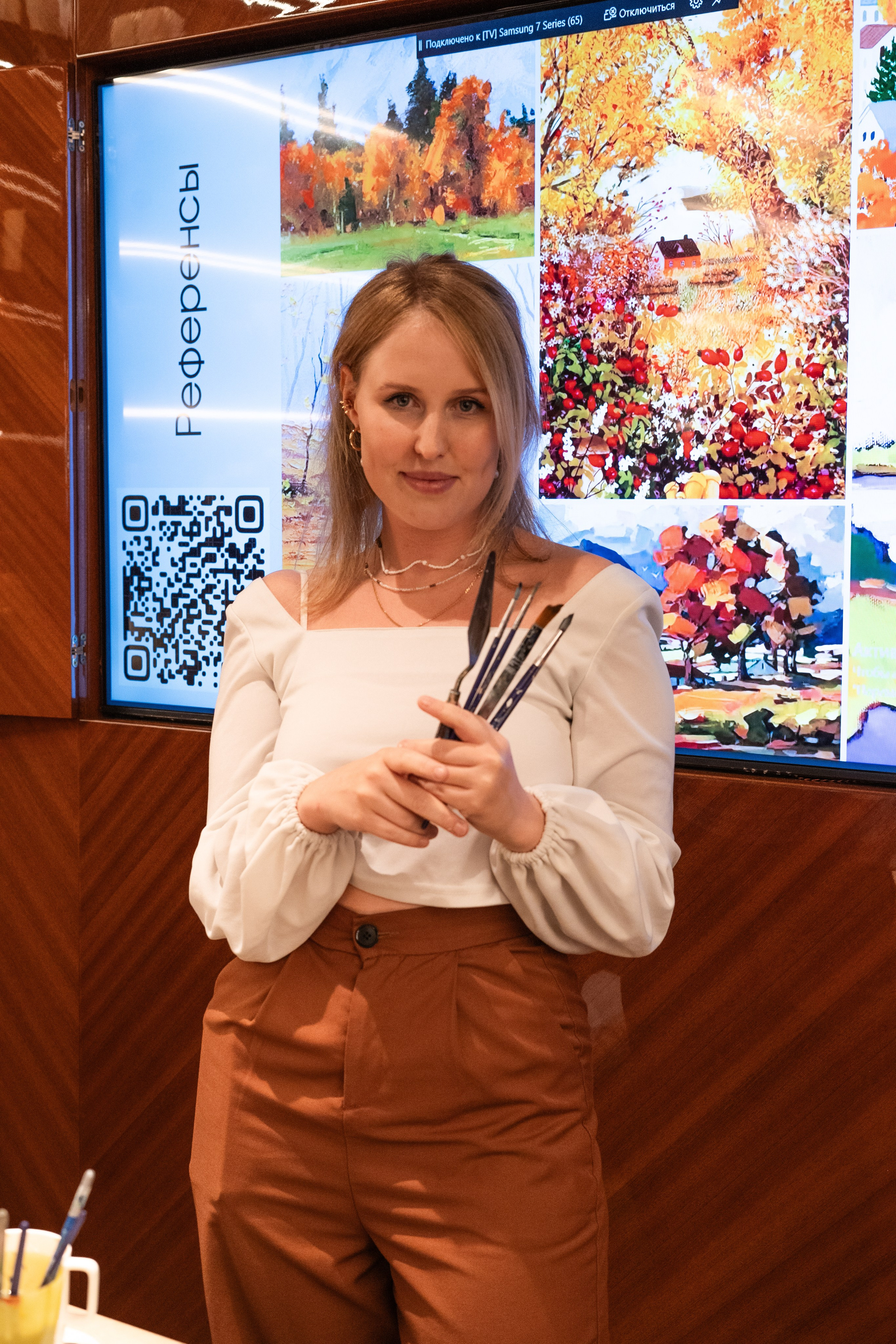 Корпоратив Teach Me Art 3. Портретный фотограф в Москве и Санкт-Петербурге Арина Чех