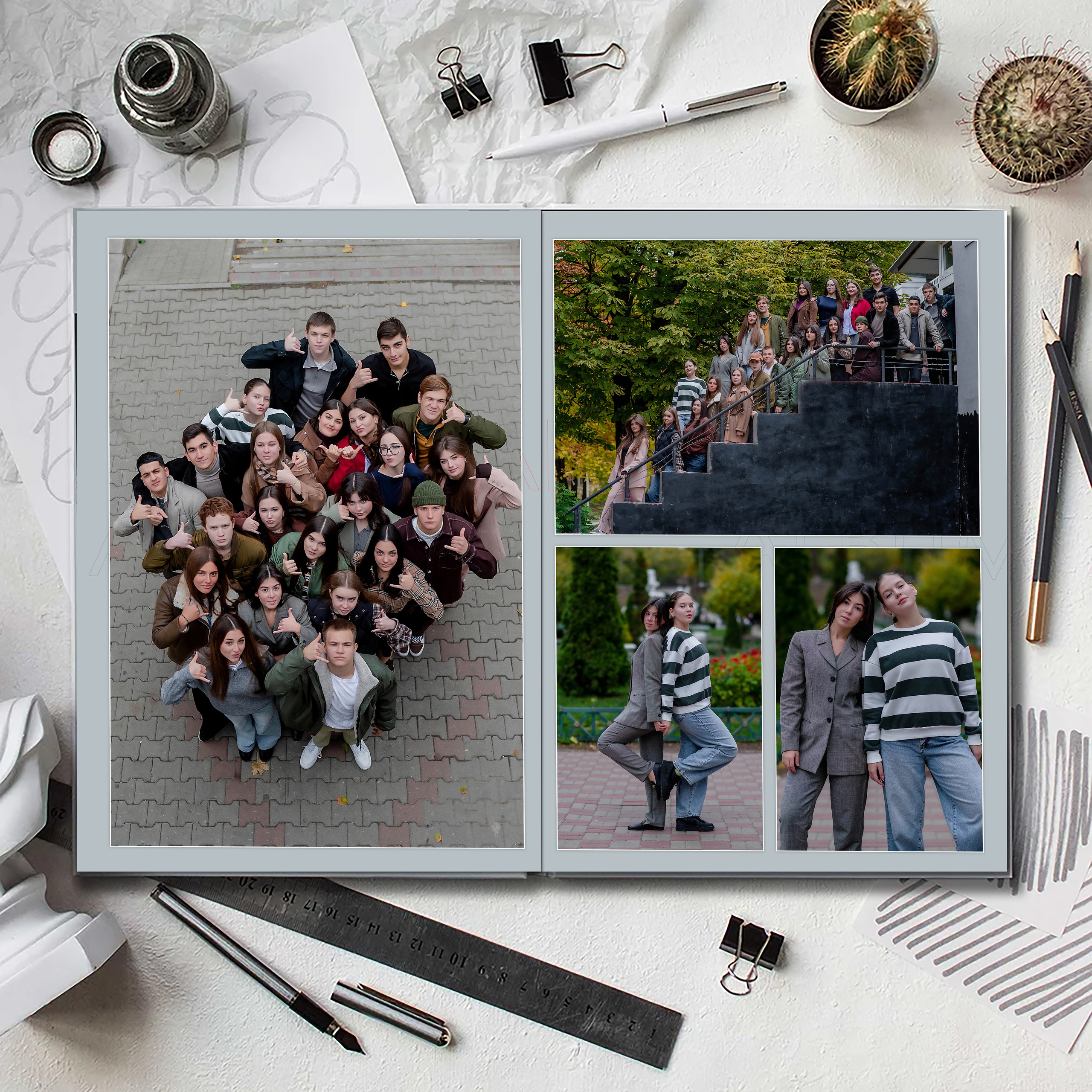 Выпускной альбом для выпускников школы (Дизайн № 204). Современные Выпускные Альбомы в Ростове-на-Дону