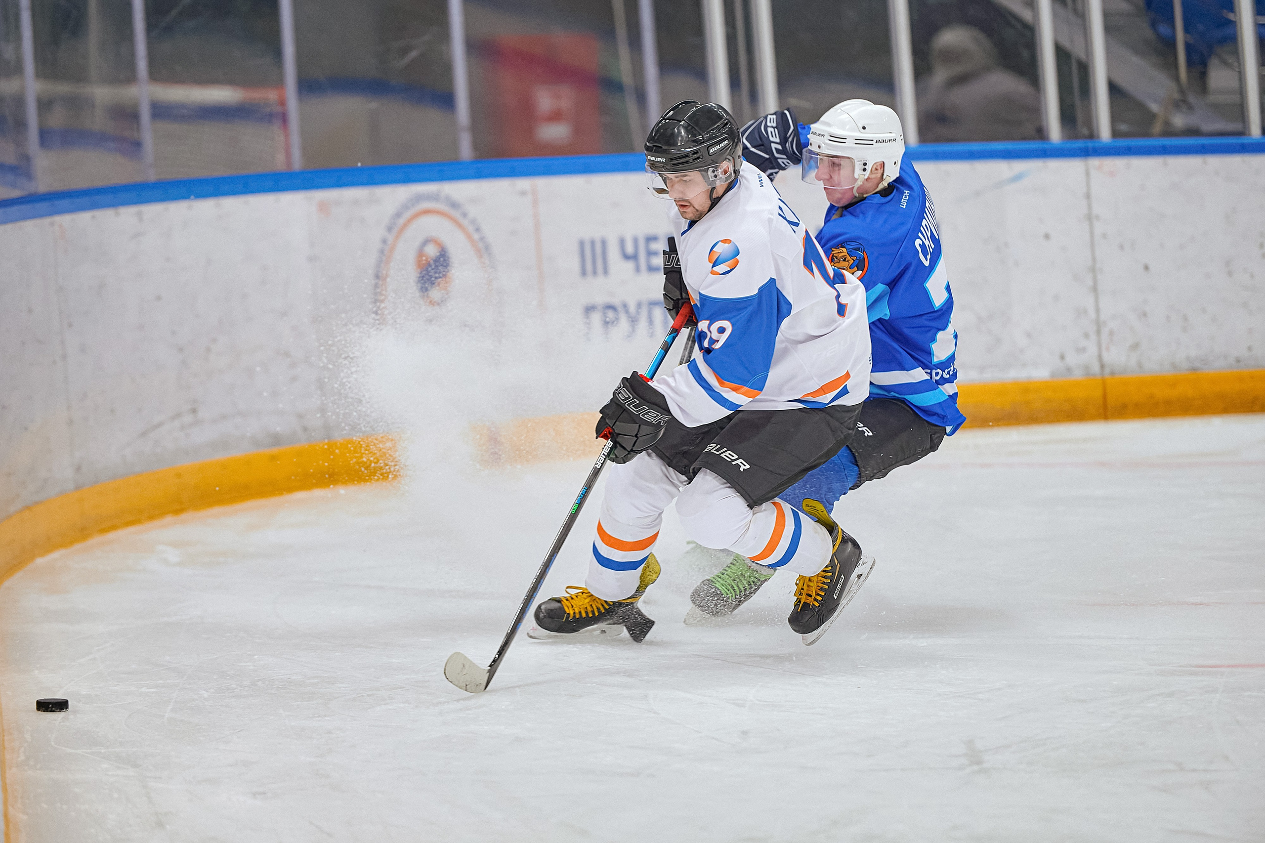Портфолио репортажной фотосъёмки: Кристалл арена — Хоккей — РусГидро. Фотограф Яковлев Роман — Красноярск
