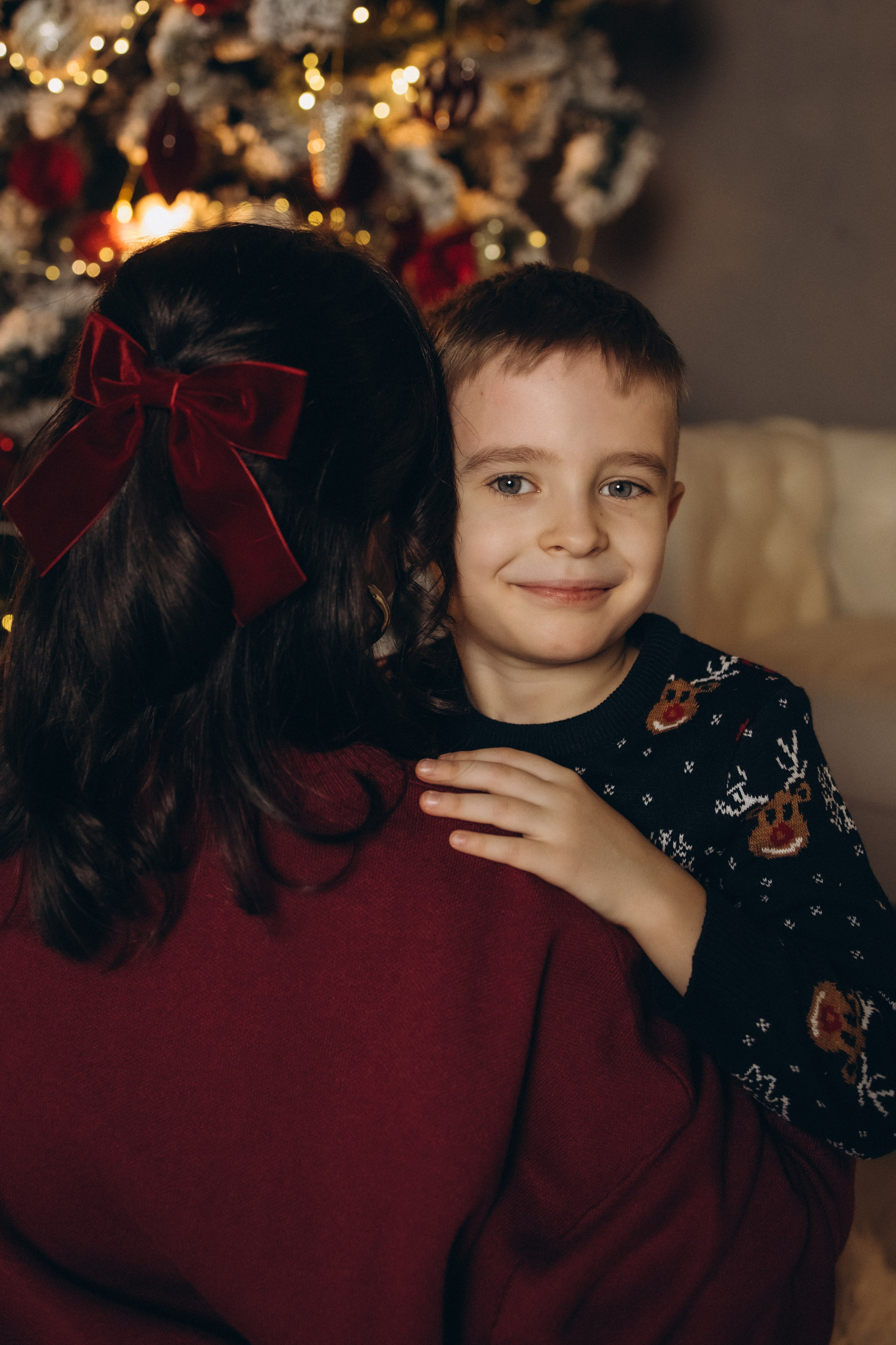 Новогодняя семейная студийная фотосъемка (29.12.2024)г.Обнинск (Калужская обл.). Надежда Стар семейный и церковный фотограф в Жукове и Калужской области