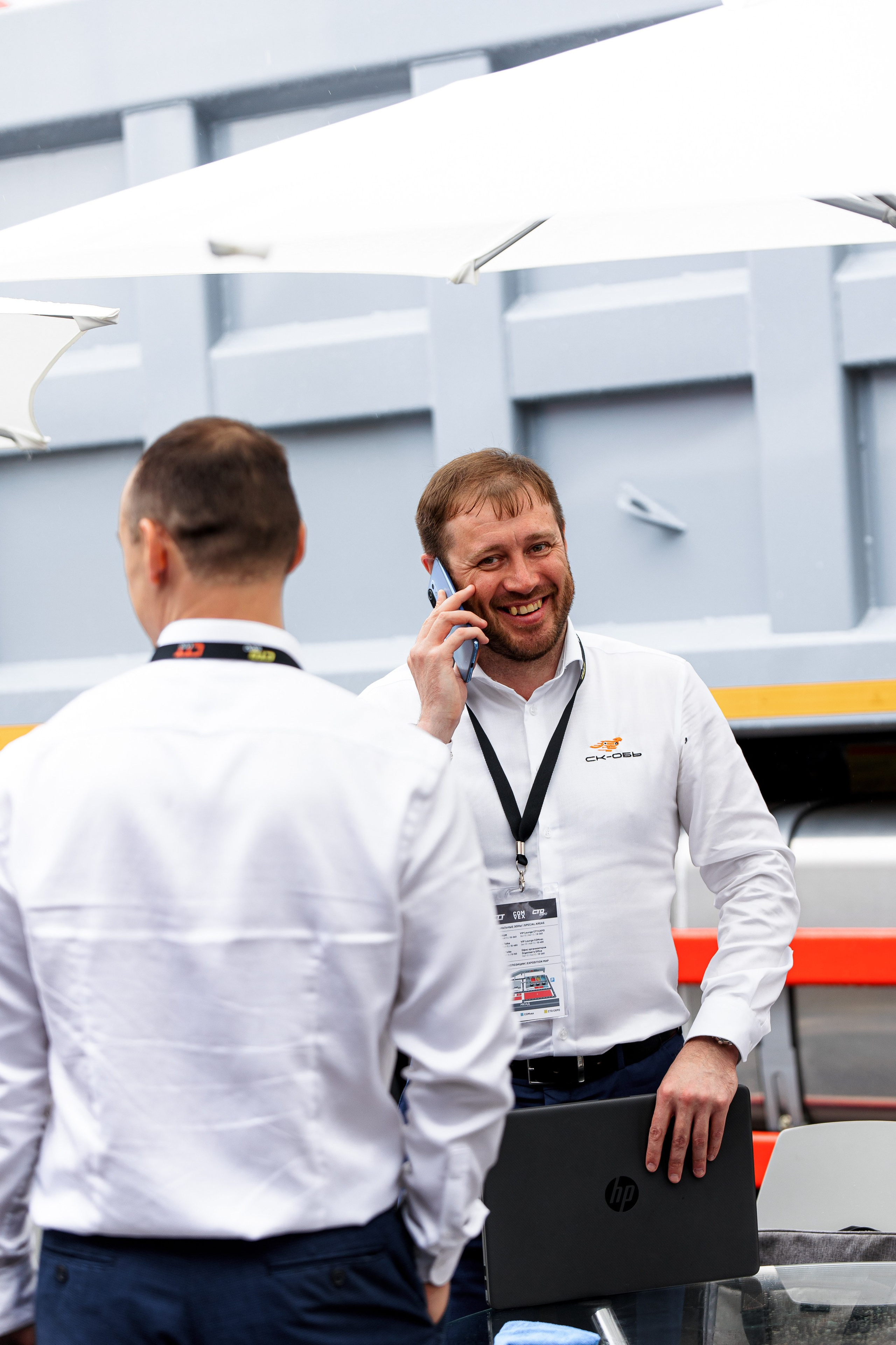 Выставочный стенд «Sany». Репортажный фотограф Семён Борисов | Москва