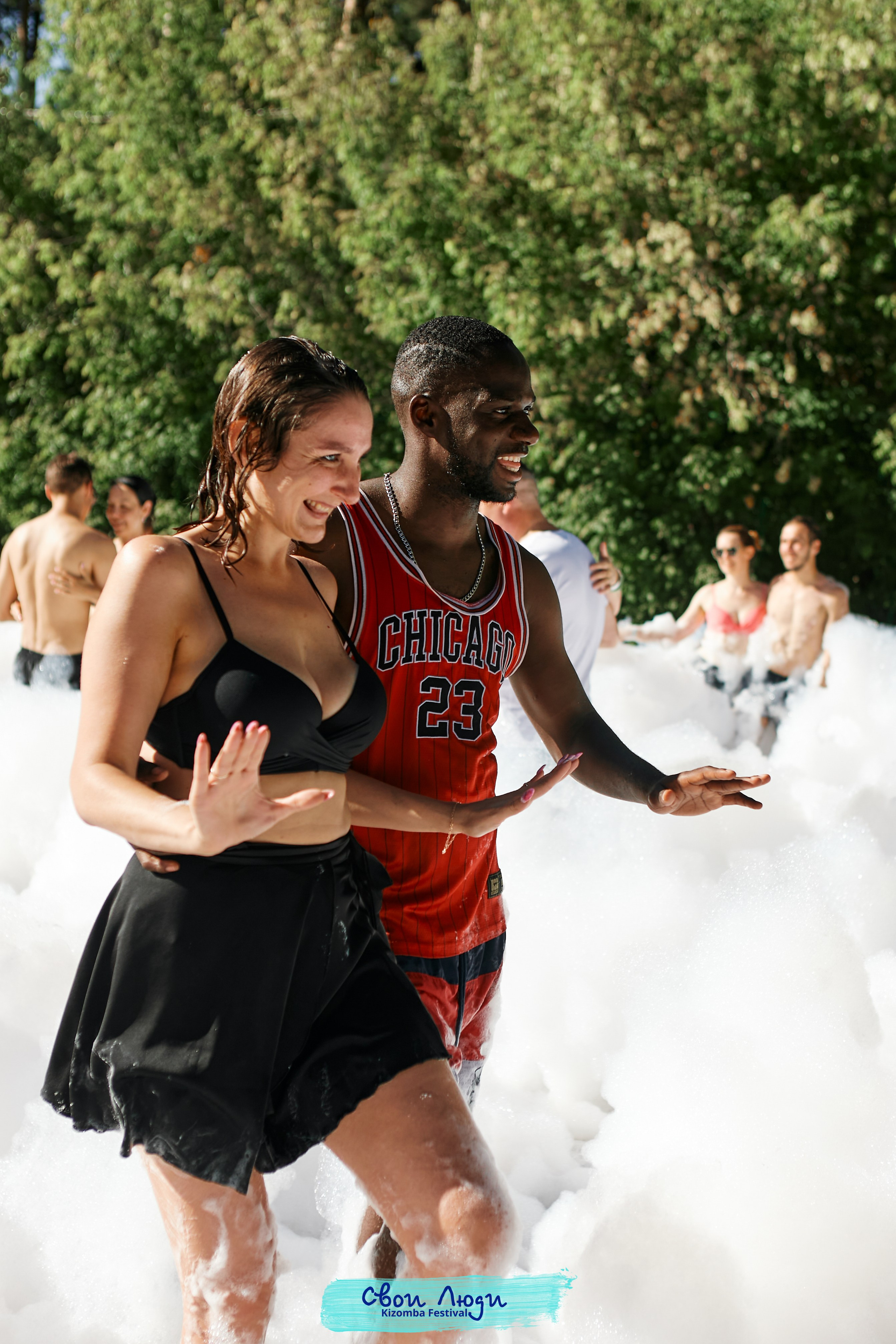 Foam party. Свадебный фотограф