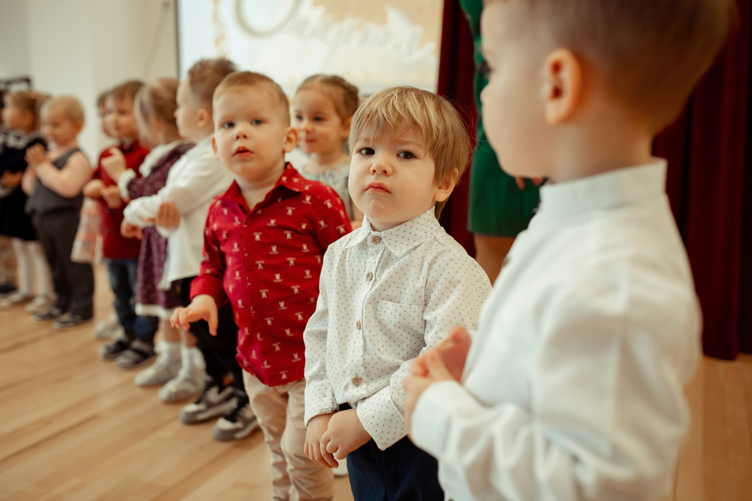 Праздник весны в детском саду. Семейный и детский фотограф в Москве Дорогова Екатерина
