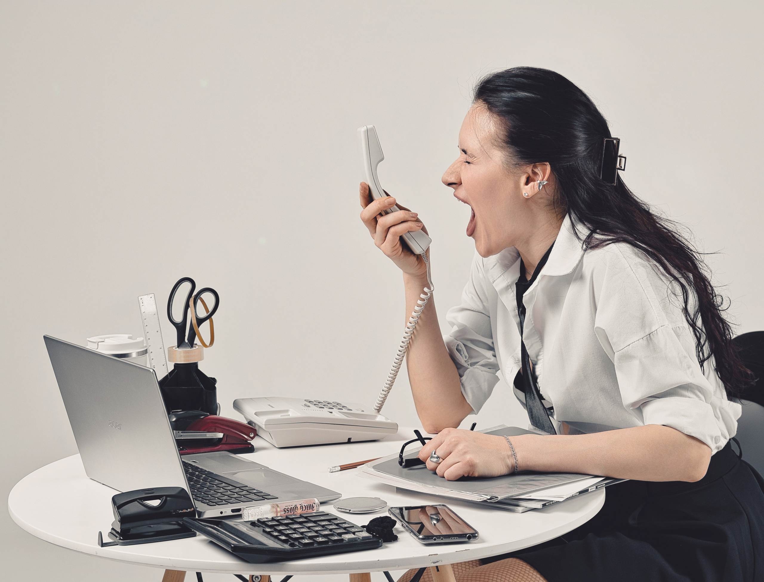 Секретарша. Фотограф Денис Кривопусков