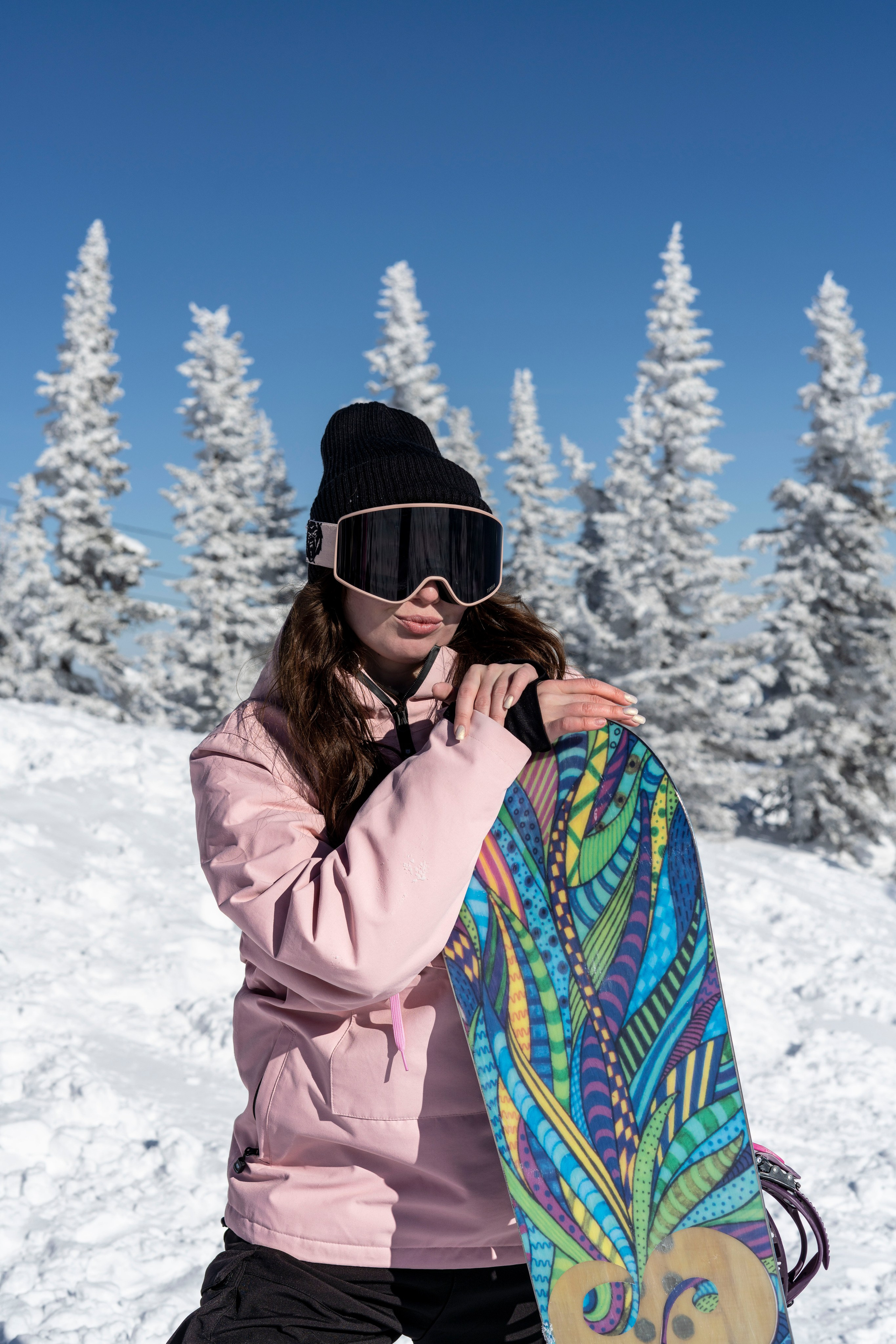 Фотосессия на вершине. Анастасия Паршукова — фотограф Шерегеш Новосибирск