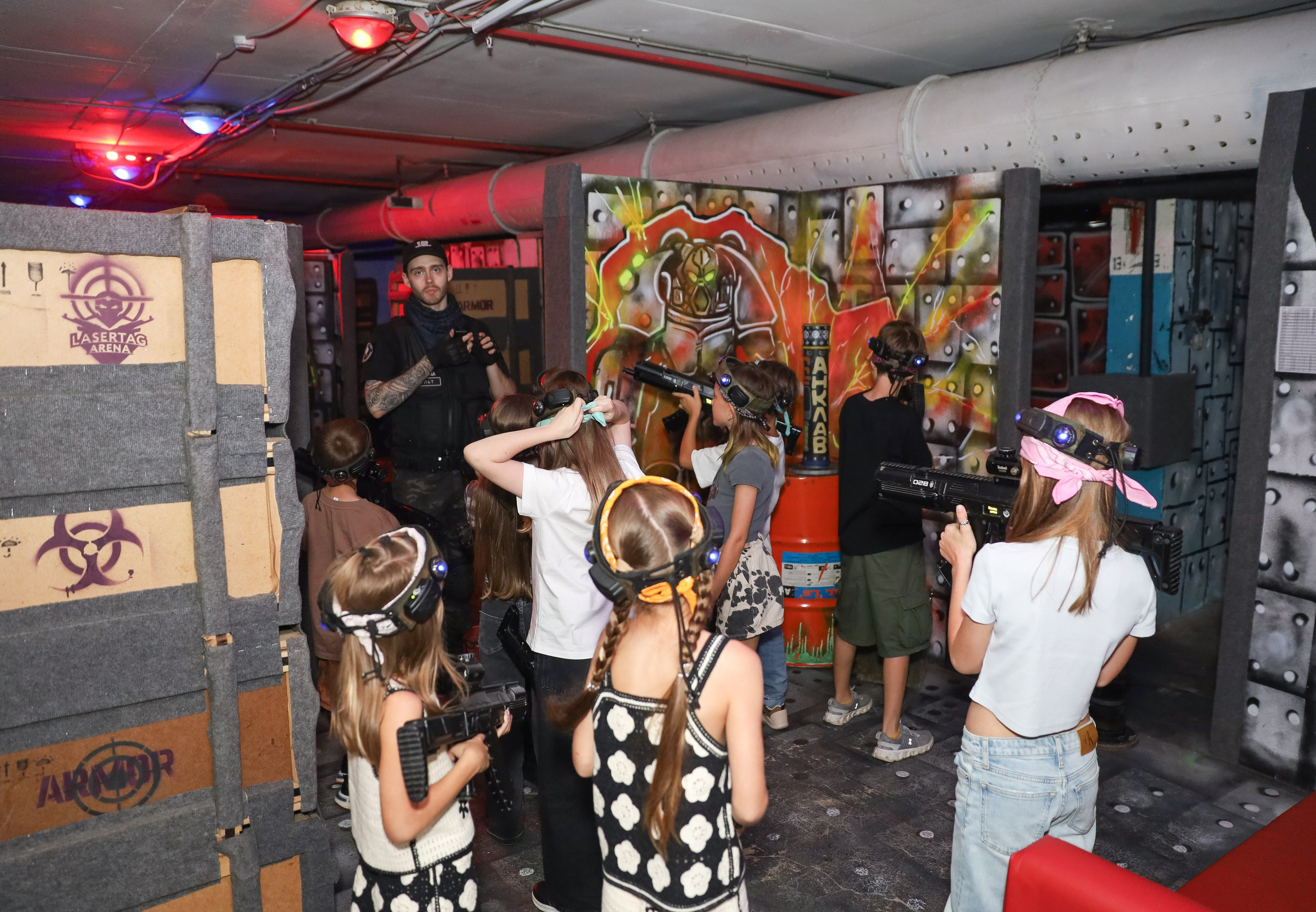 ДЕНЬ РОЖДЕНИЯ В ЛАЗЕРТАГ АРЕНА. Фотограф мероприятий Ирина Каширина