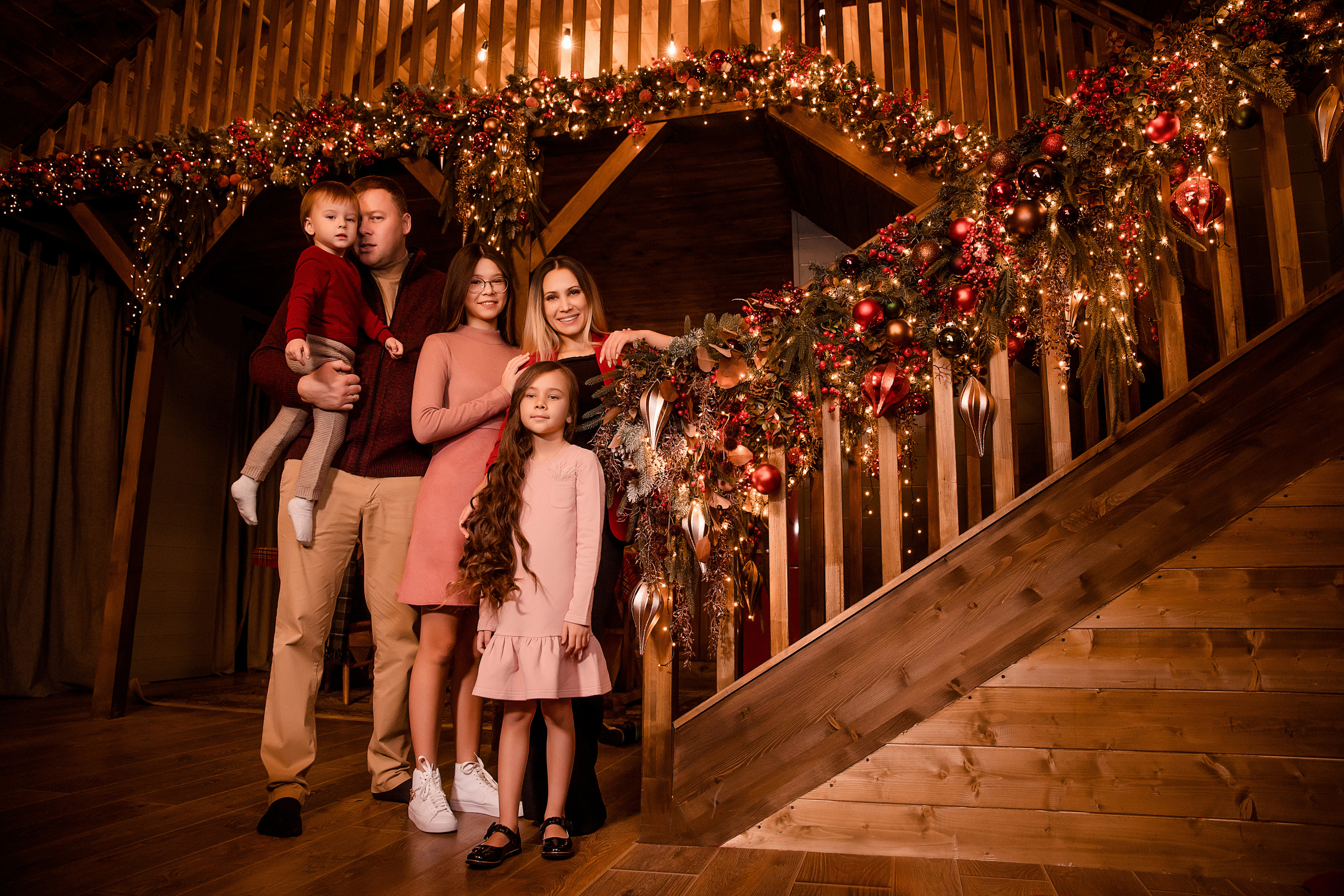 Новогодние фотосессии — фотостудии. Семейный и детский фотограф в Москве Вера Ускова