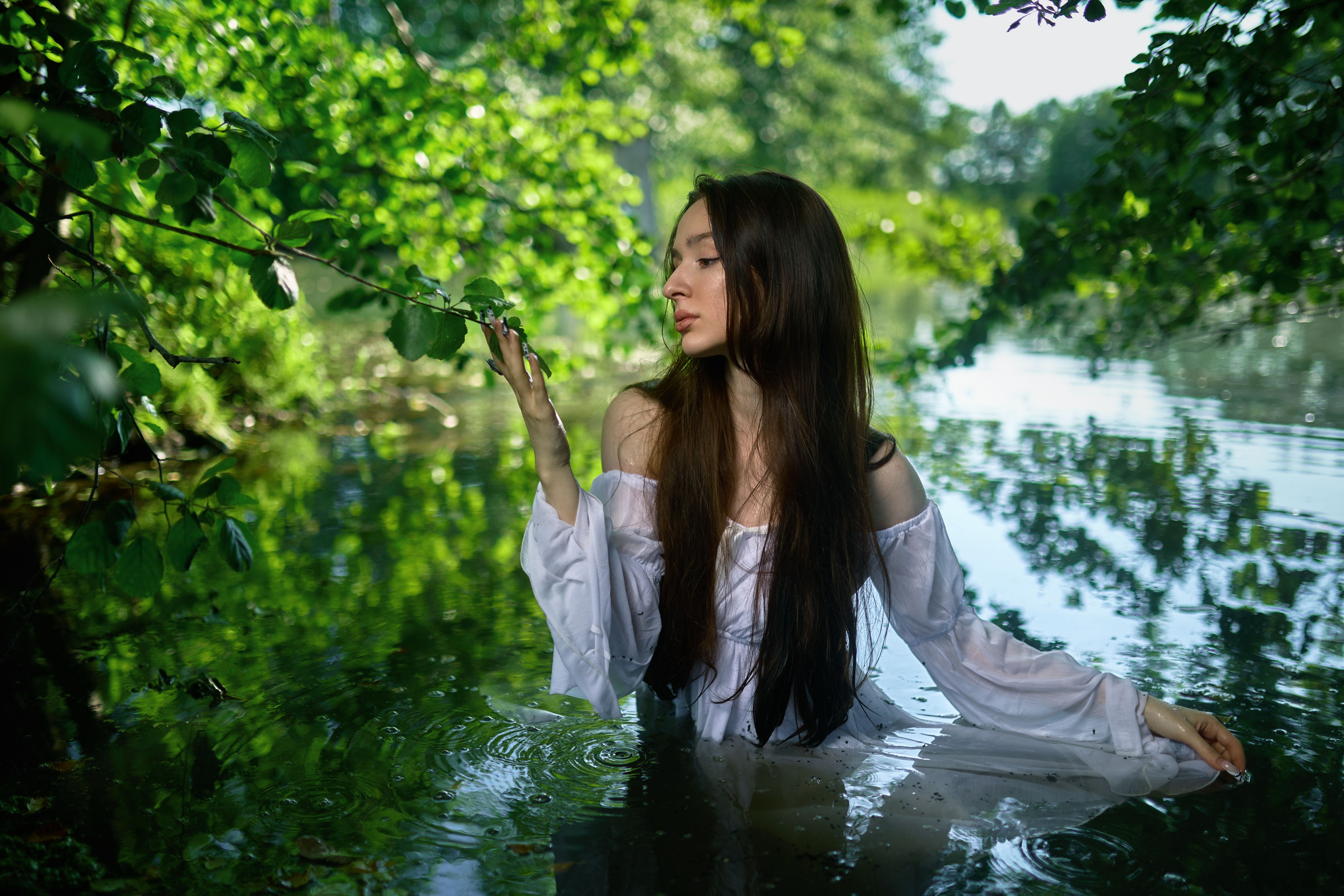 Александра. Водопад Торхлово. Владимир Суздалов (ProMaXe) — Портретный фотограф, тематические фотосессии в Чебоксарах