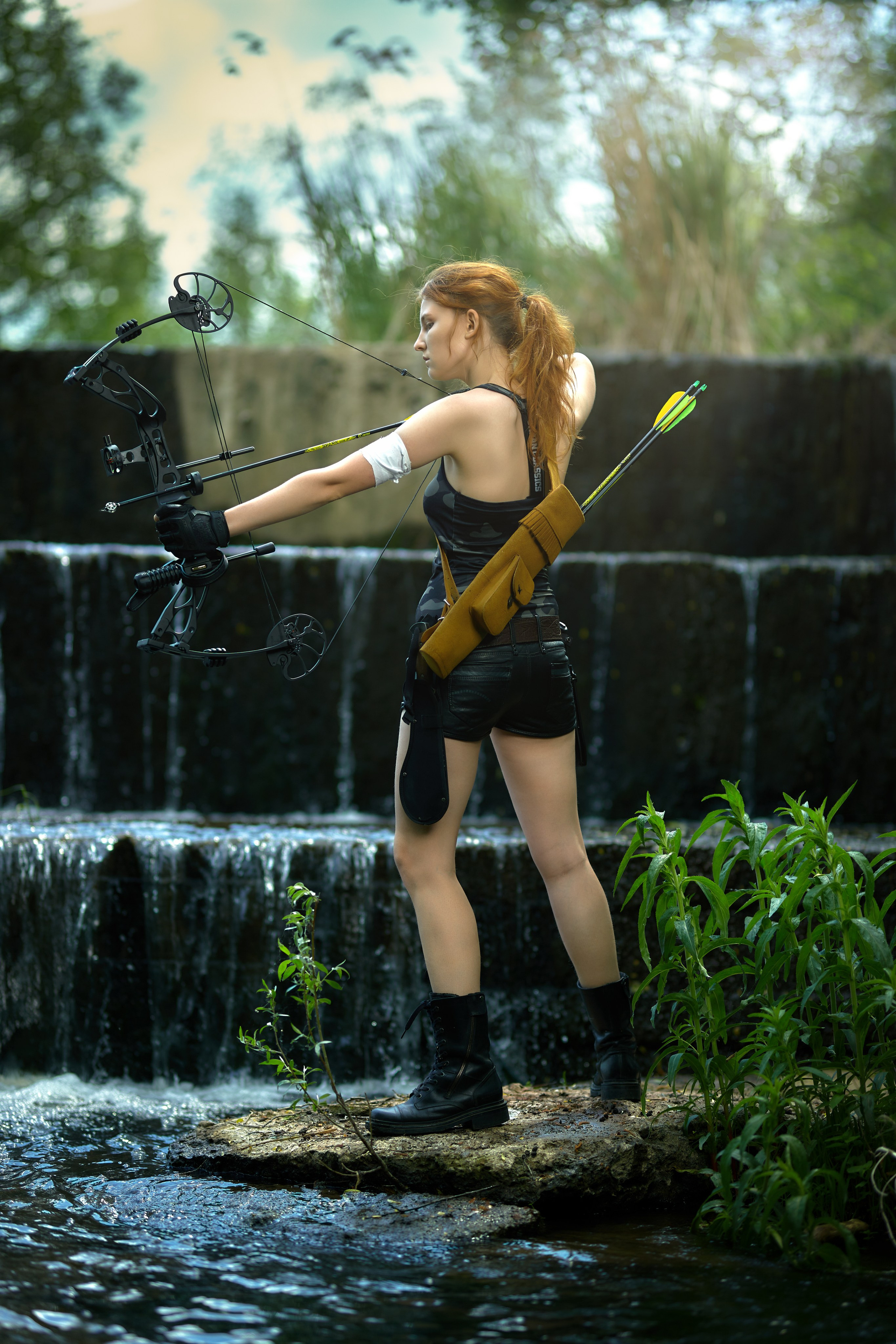 Фотосессия Лара Крофт. Владимир Суздалов (ProMaXe) — Портретный фотограф, тематические фотосессии в Чебоксарах