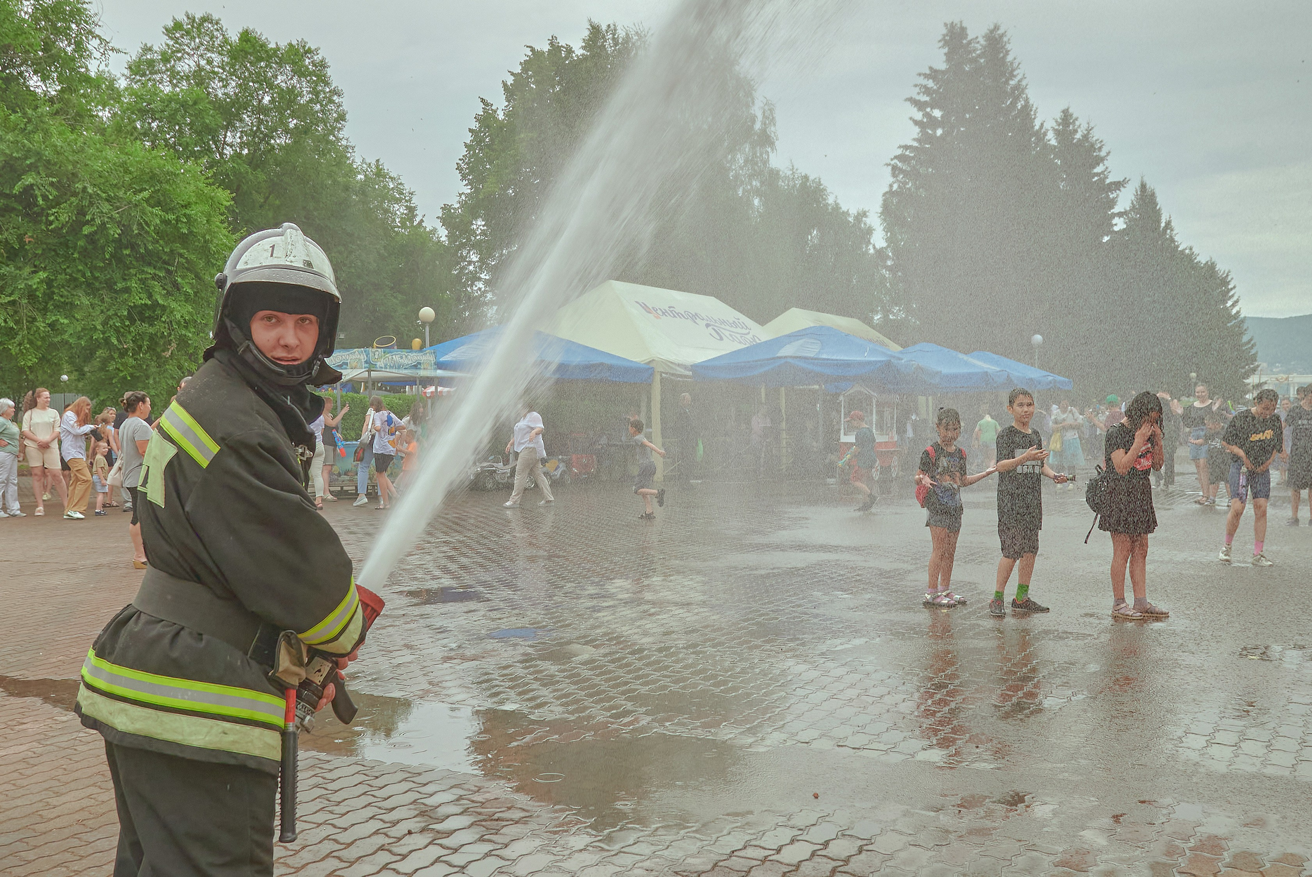 Портфолио репортажной фотосъёмки: Иван Купало в Центральном парке Красноярск. Фотограф Яковлев Роман — Красноярск