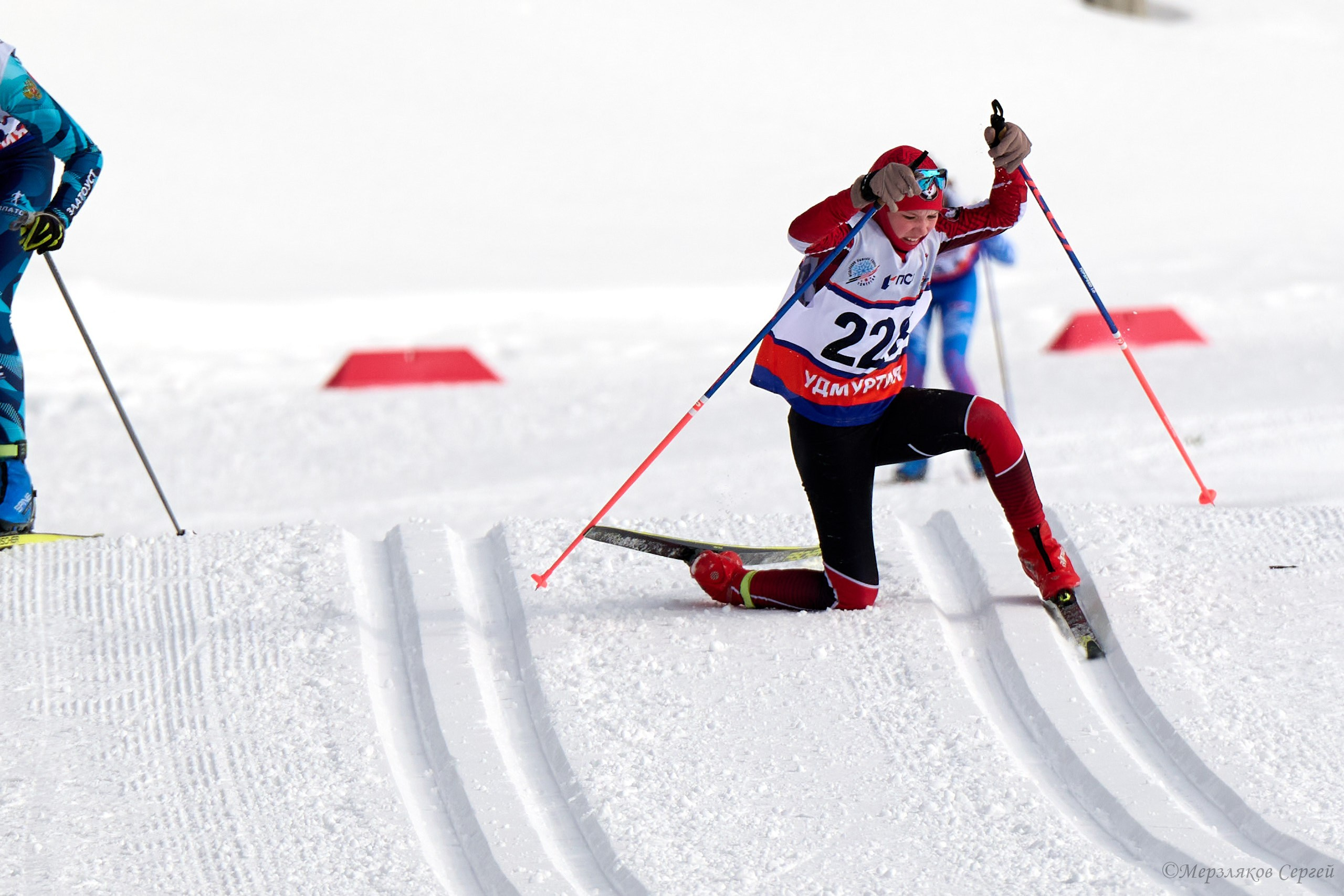 Всероссийские соревнования по лыжным гонкам «Пионерская правда». Ижевс. Спортивный репортажный фотограф в Ижевске Сергей Мерзляков