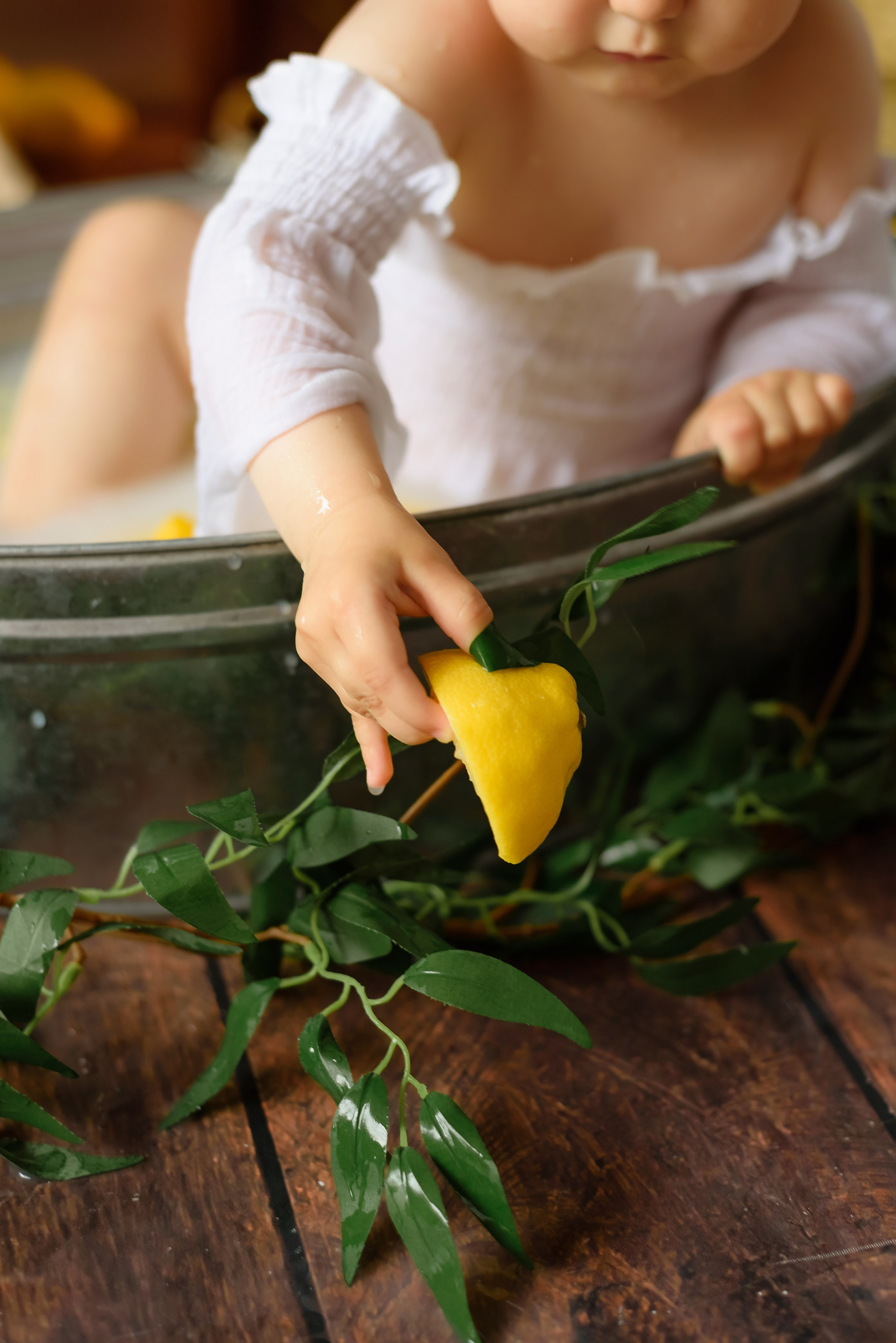 Фотопроект «Лимончики» Алиса. Детский Фотограф |Фотограф на годик в Брянске Ирина Романова