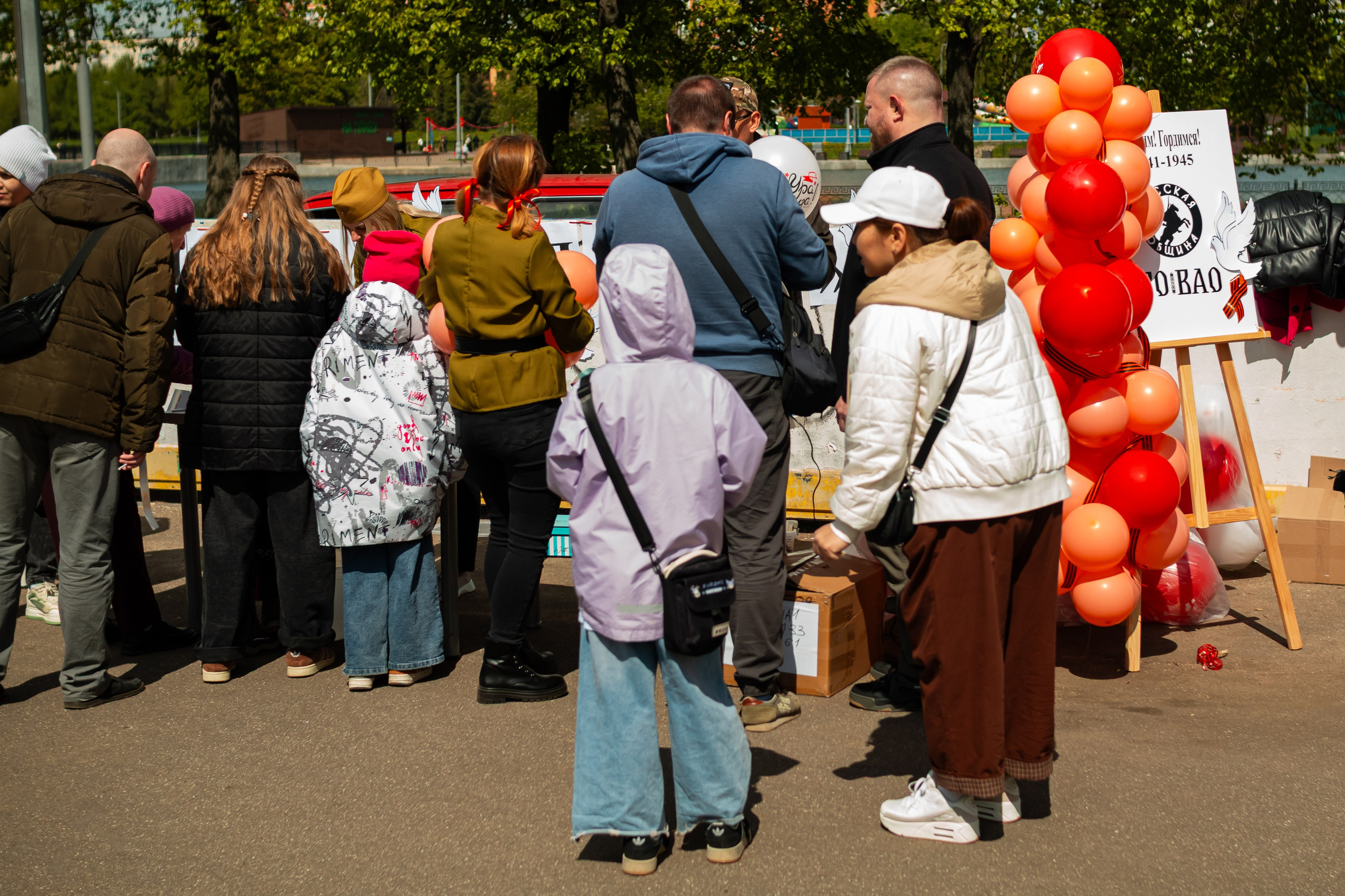 Репортаж с 9 мая 2025 года, День Победы! ВАО Москва. Фотограф Илья Варакин