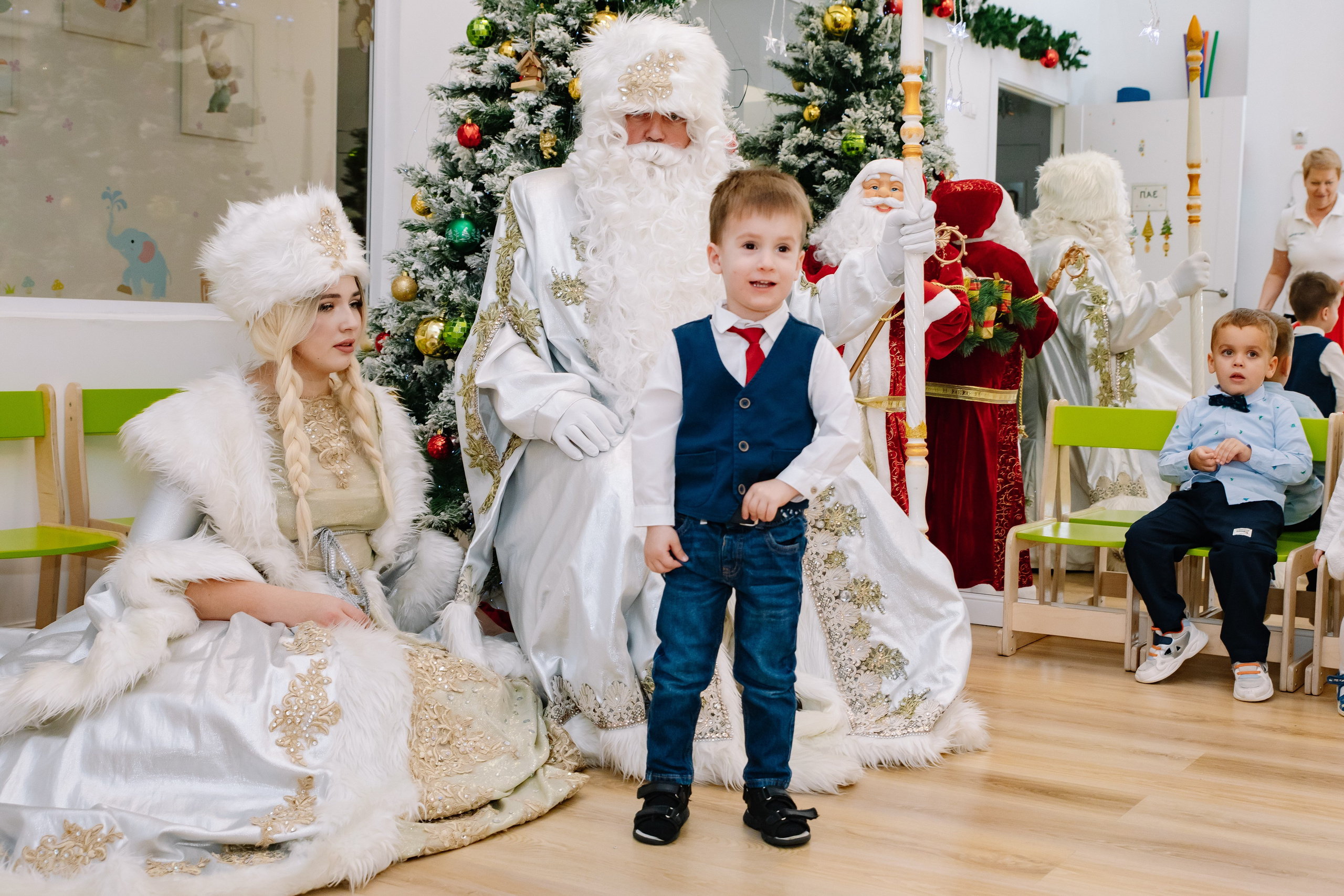 Новогодний утренник в саду Пятачок. Фотограф в Москве Яна Полосина