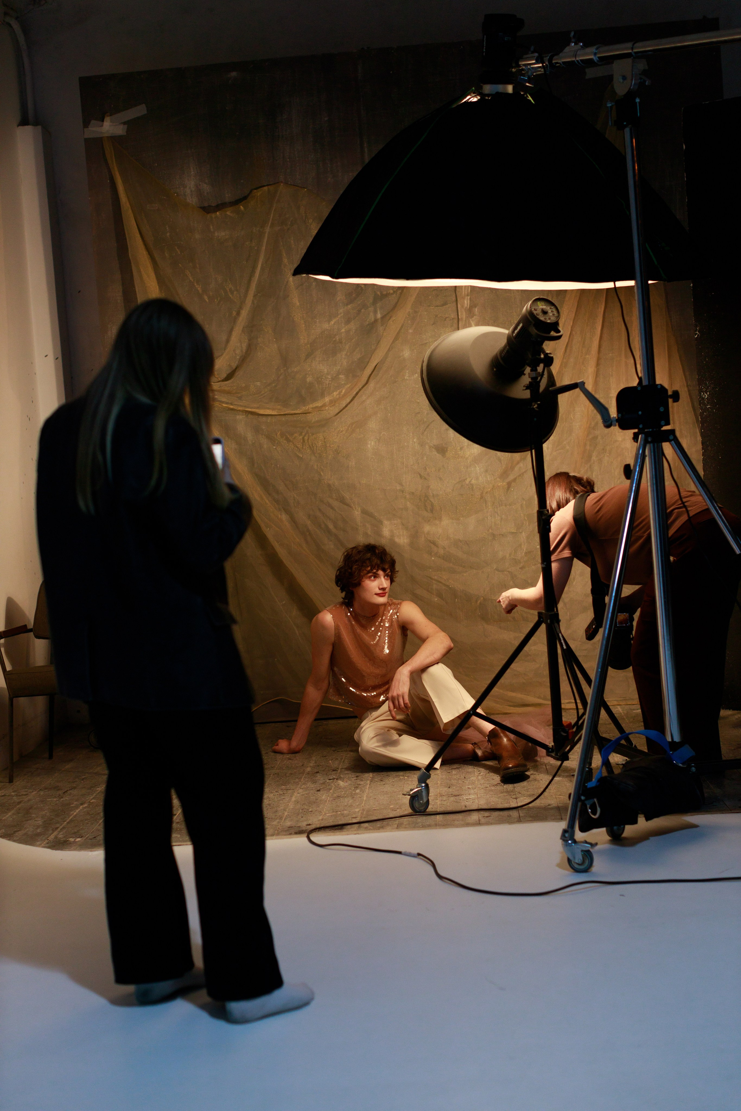 Бекстейдж съемки. Игорь Березин — фотограф в Москве. Мужские портреты и коммерческая съёмка