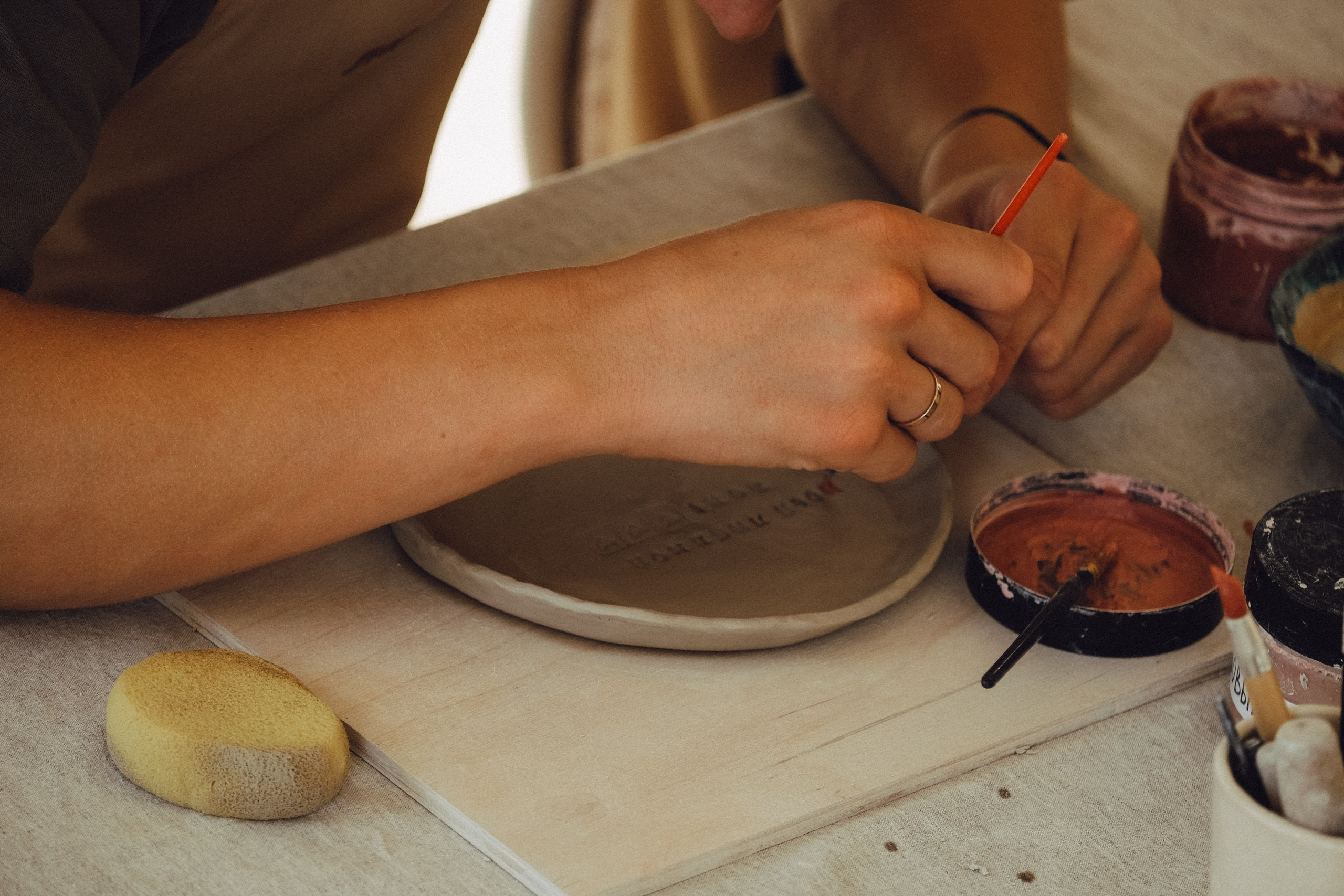 Любовь в студии лепки. Профессиональный фотограф, Санкт-Петербург — Виктория Богомолова