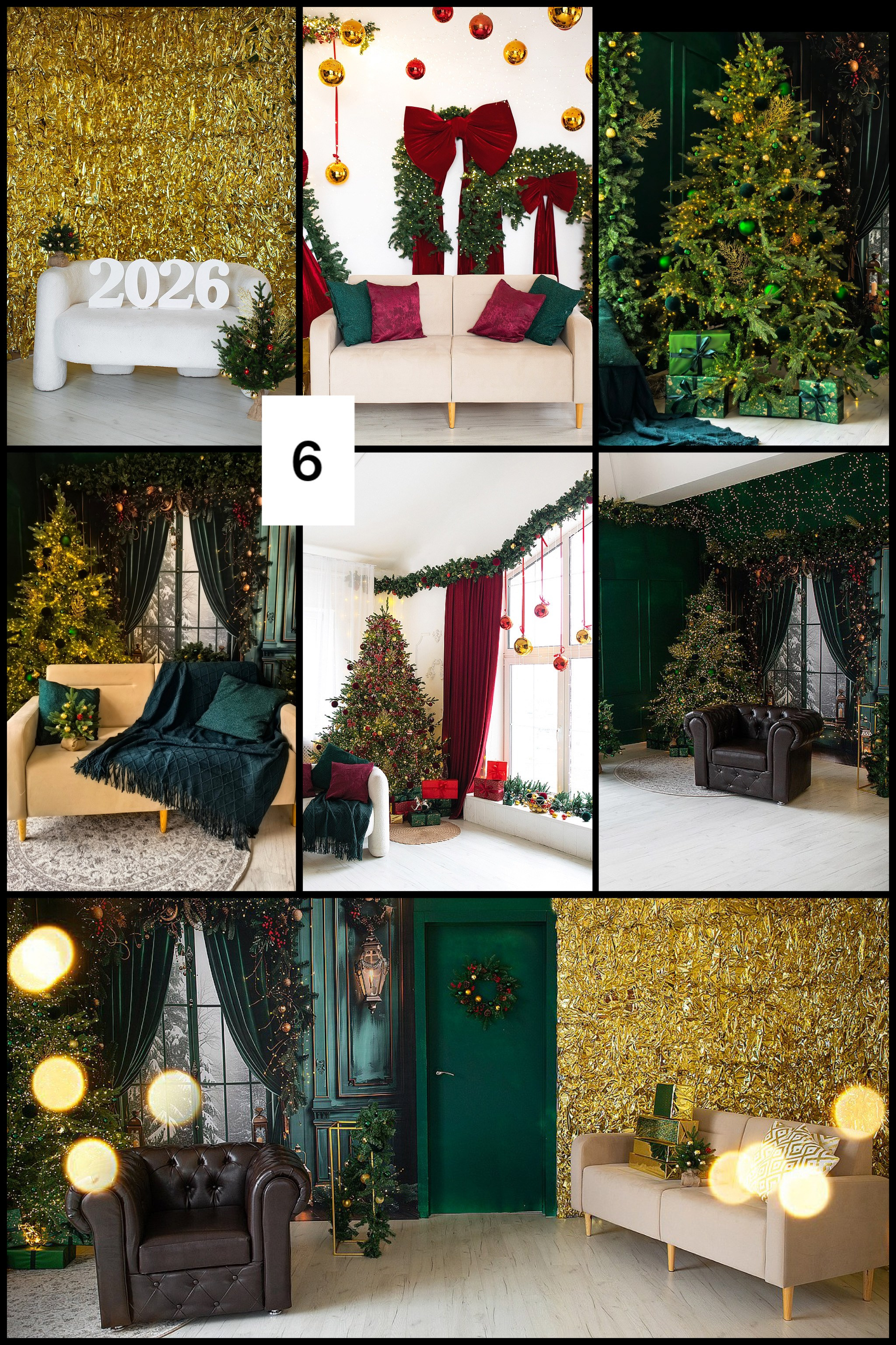 Новогодние фотостудии 2026. Фотограф в Самаре Татьяна Дубаносова