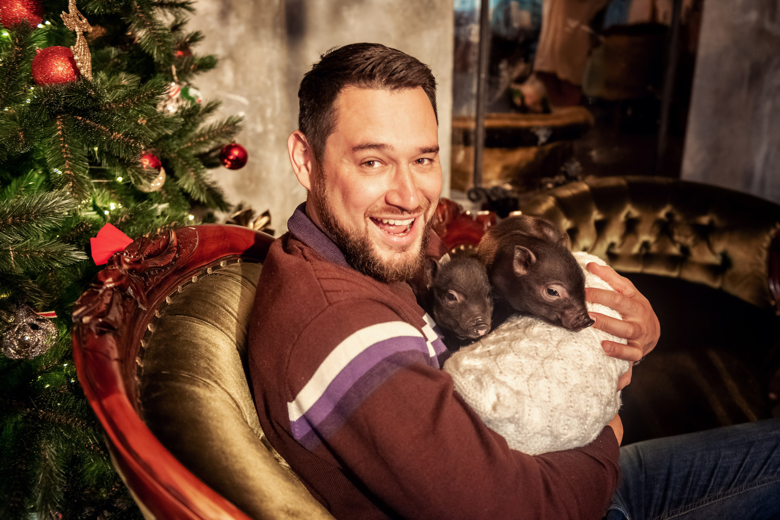 Новогодняя портретная съемка. Фотограф в Витебске Сергей Томашев