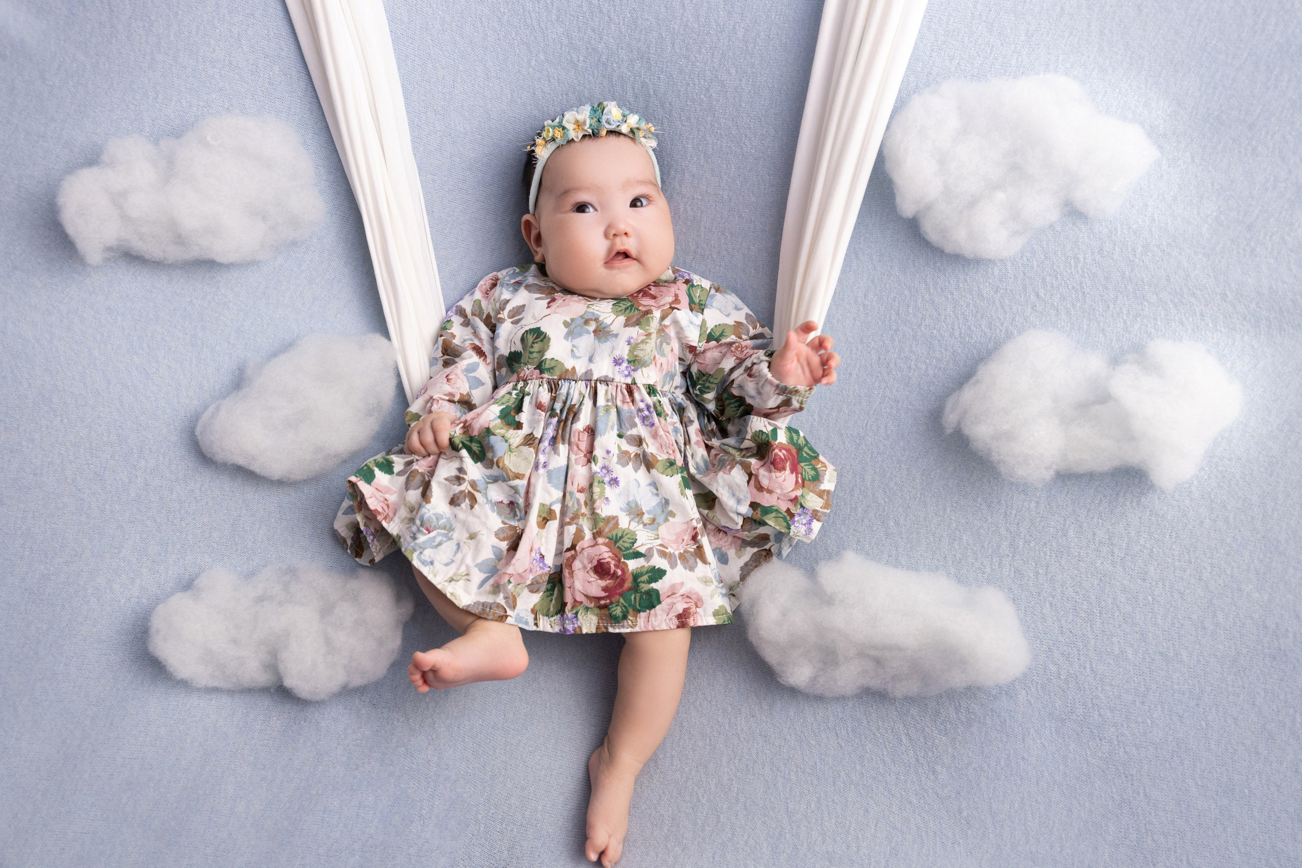 3-6 месяцев. Фотограф беременности, новорожденных и детей до года в Астане