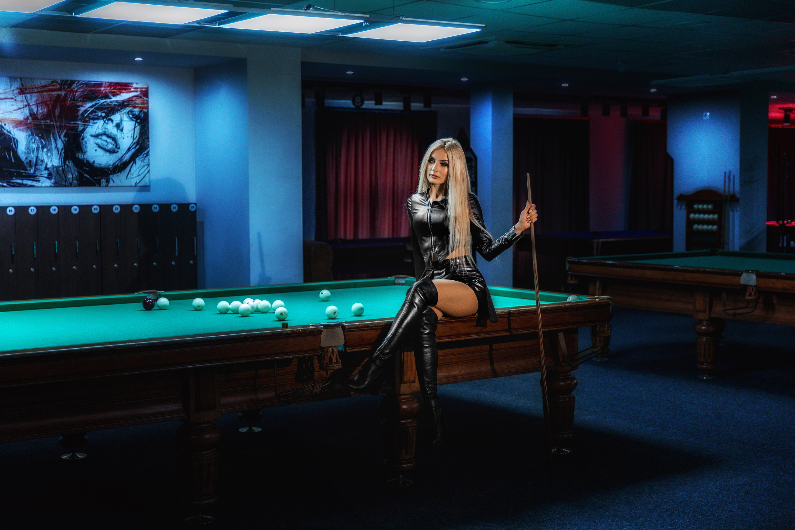 KRISTINA Photo shoot at the billiard club…. Свадебный фотограф в Евпатории и в Крыму, Love story, женский портрет