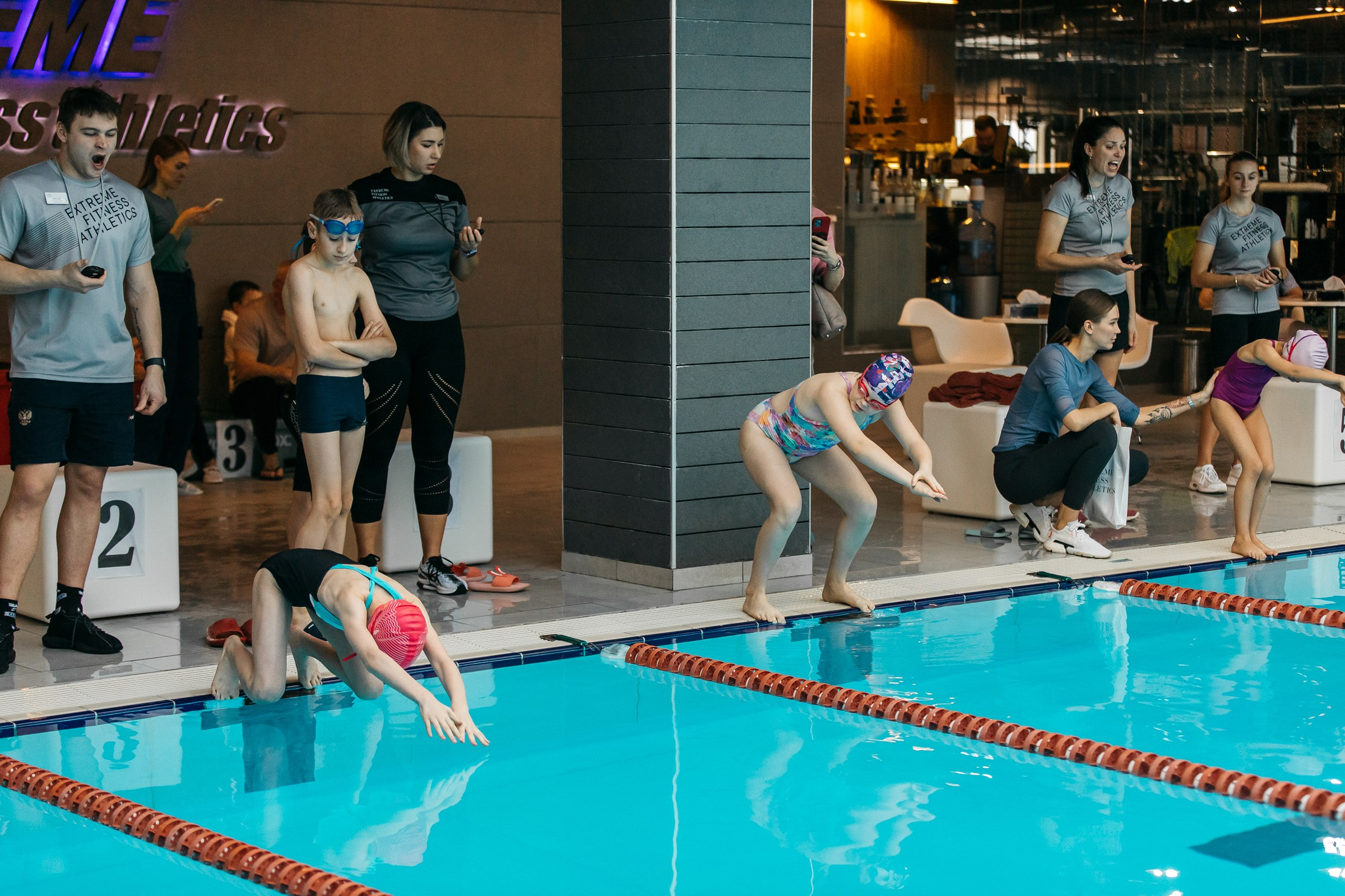 Соревнования по плаванию (зима)