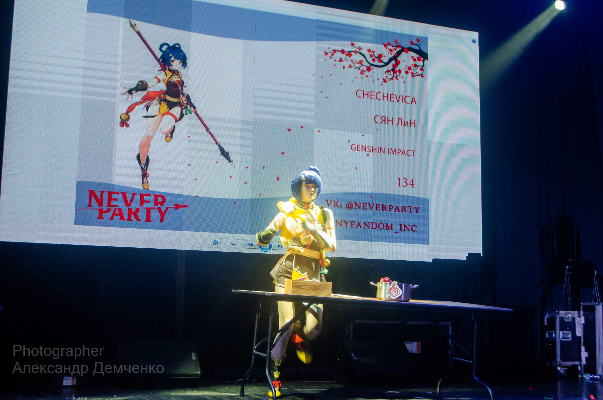 Фотосессия на фестивале косплея Never Party 3.0 в Москва