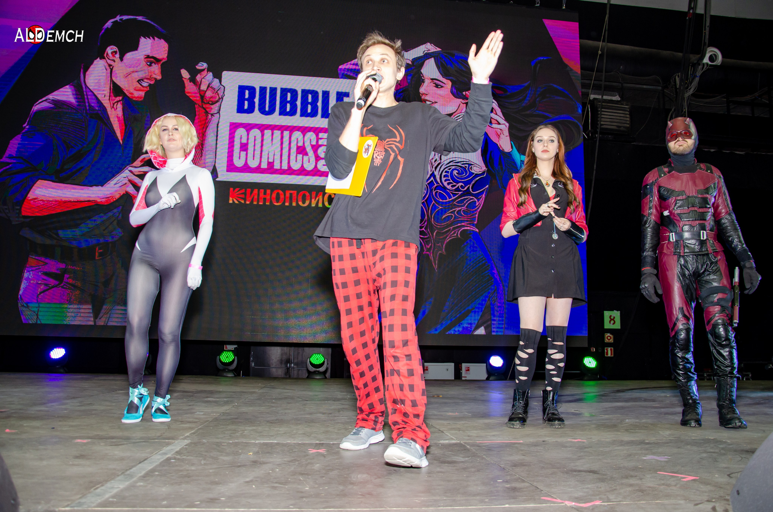 Bubble Comics Con фестиваль в Москве фотографии